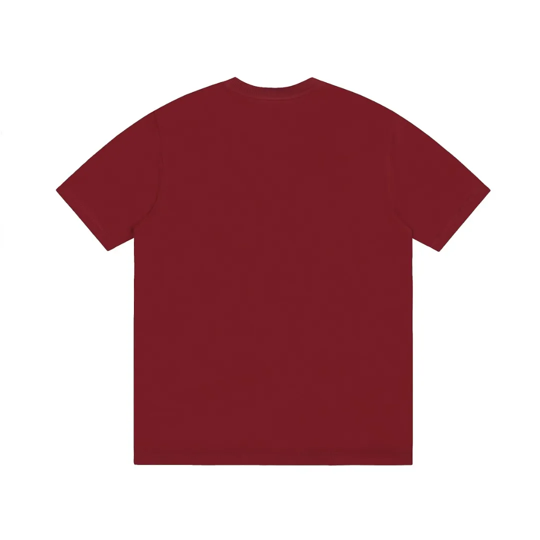 Ami Amy 2024ss Spring New Style Classic Metal Chapter Short Sleeves ✅Correct version of customized metal. There is no small embroidery mark on the reverse side. The maximum size can be worn up to 230 pounds. No pressure to export to Europe and the United States. Size S-XL Color: Black, White, Apricot, Navy Blue, Burgundy, Pink, Sky Blue, Mint Green