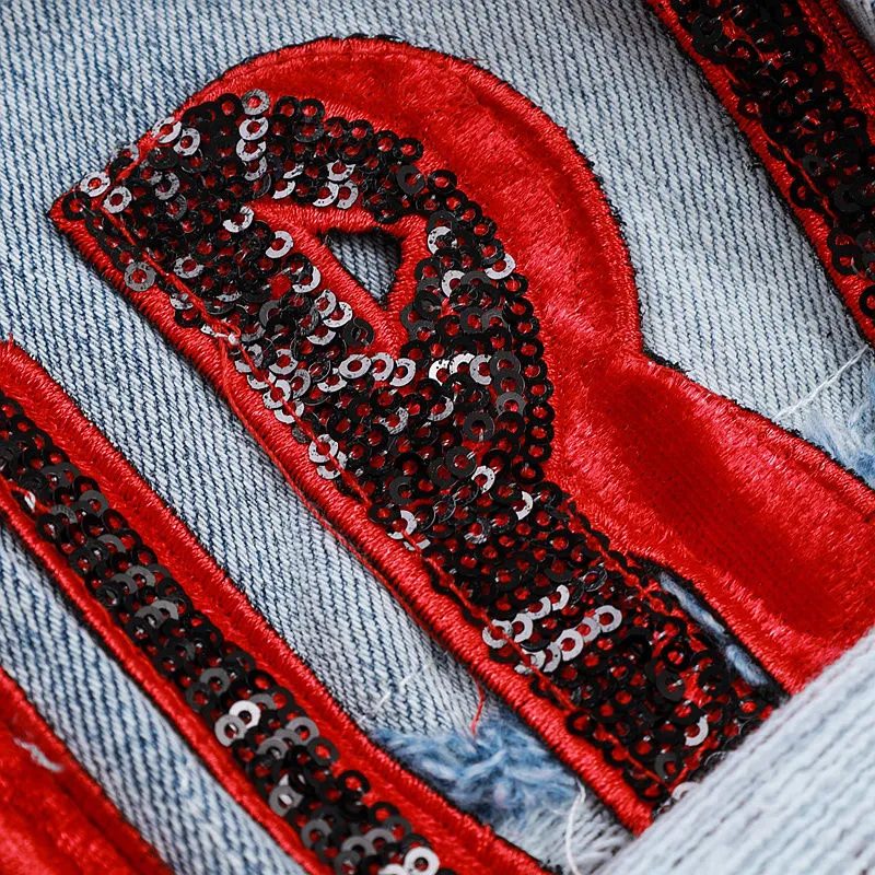 P270 💰 (Top Version) AMIRI Double Buff High Street Jeans Slim Fit Stretch Washed Knife Cut Hole Pants Men's Fashion AMIRI amiri is transliterated as Emil, which is the name of the founder. Mike Amiri, the founder of amiri, grew up in Los Angeles, USA. He was influenced by local street culture and Punk Rock since childhood, so he founded the amiri brand named after himself. A variety of trendy clothing meets the needs of different fashion players. Amiri clothing has novel and unique styles and is a well-known street brand in the United States. The styles and styles of many clothes are loved by many street photographers. The various clothing styles meet the dressing needs of different people, show their unique temperament, and show the trend of dressing. amiri's jeans are relatively famous. Not only do they have many styles, but the quality of the jeans is also very good. Many celebrities have also worn amiri brand jeans. Color: Picture color Size: 28, 30, 32, 34, 36 28 30 32 34 36 Waist 71 76 81 86 91 Qianlang 26.5 27.5 28.5 29.5 30.5 Hou Lang 37 38 39 40 41 Foot 14 14.8 15.6 16.4 17.2 Foreign Minister 100 102 104 106 107