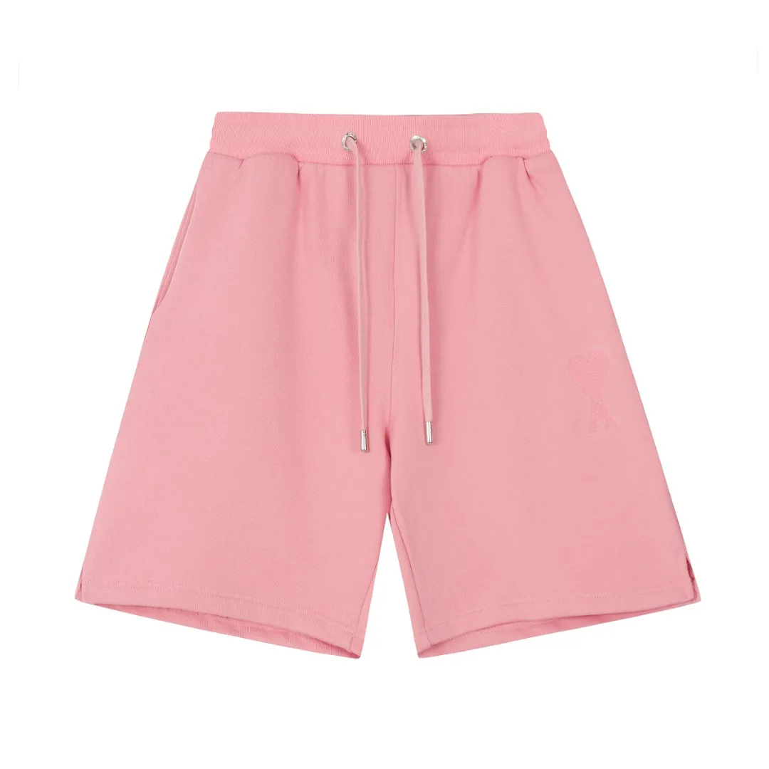 AMI/Amy Macaron Love Embroidery Classic Shorts Put aside all the messy words and let’s go directly to the product parameters: ✅480g high-gram weight customized rough feel fabric ✅Correct workmanship. Every detail is 100% restored to the official website. ✅The thread is made of 500g high-gram heavyweight pure cotton thread. Custom-woven and dyed in the same color in the same vat. There is no color difference with the fabric. Machine washable and washed, not easy to deform. ✅No comparison and no harm. Different from market currency. Correct workmanship details. High-quality pure cotton fabric ✅The webbing is made of custom-dyed high-density and high-thickness webbing. Comparing with the official website. ✅The only correct embroidery of the same material on the market. Differentiating the fakes on the market at a glance. ✅The version follows the official website. It is loose and slim and can be worn up to 210 pounds. There is no pressure for global shopping. Size: S-XL Color: Black Khaki Light Blue Rose Pink Light Green