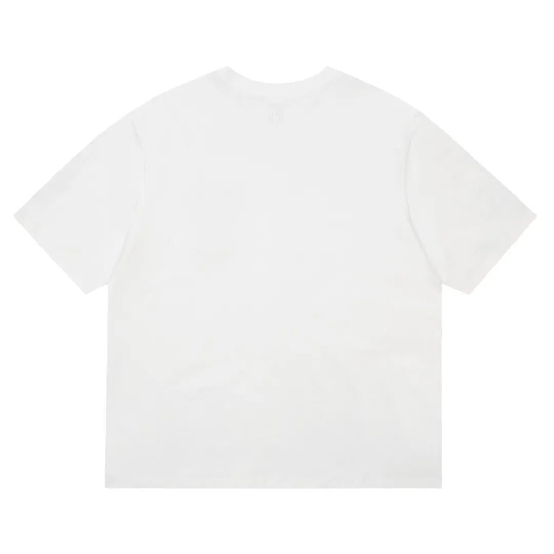 Ami Amy 2024ss autumn classic small embroidered love short sleeves ✅240G Xinjiang long-staple cotton top double yarn, shrinkage rate controlled at 2%, export-grade solid color quality, truly not easy to deform, shrink, and not fade ✅The maximum size can be worn 230 pounds, no pressure to export to Europe and the United States, sizes S-XL Color: 7 colors, white, black, gray, blue, navy, dark green, coffee