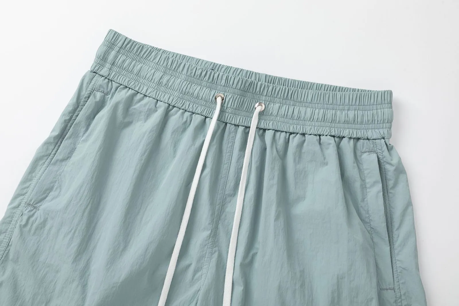 DK020#P220, AMIRI printed logo, cool and skin-friendly casual sports beach pants, color: black, green, size: S M L XL