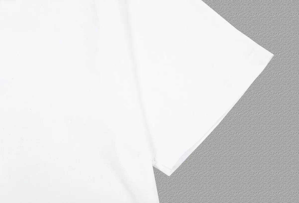 P140 [AMIRI] 2025FW short-sleeved T-shirt LOGO printing, high-end 26s double yarn 300g fabric, heavy fabric, custom stretcher rib, same vat and dye, complete three standards, same style for men and women, color: black, white, gray, size: S M L XL 2XL