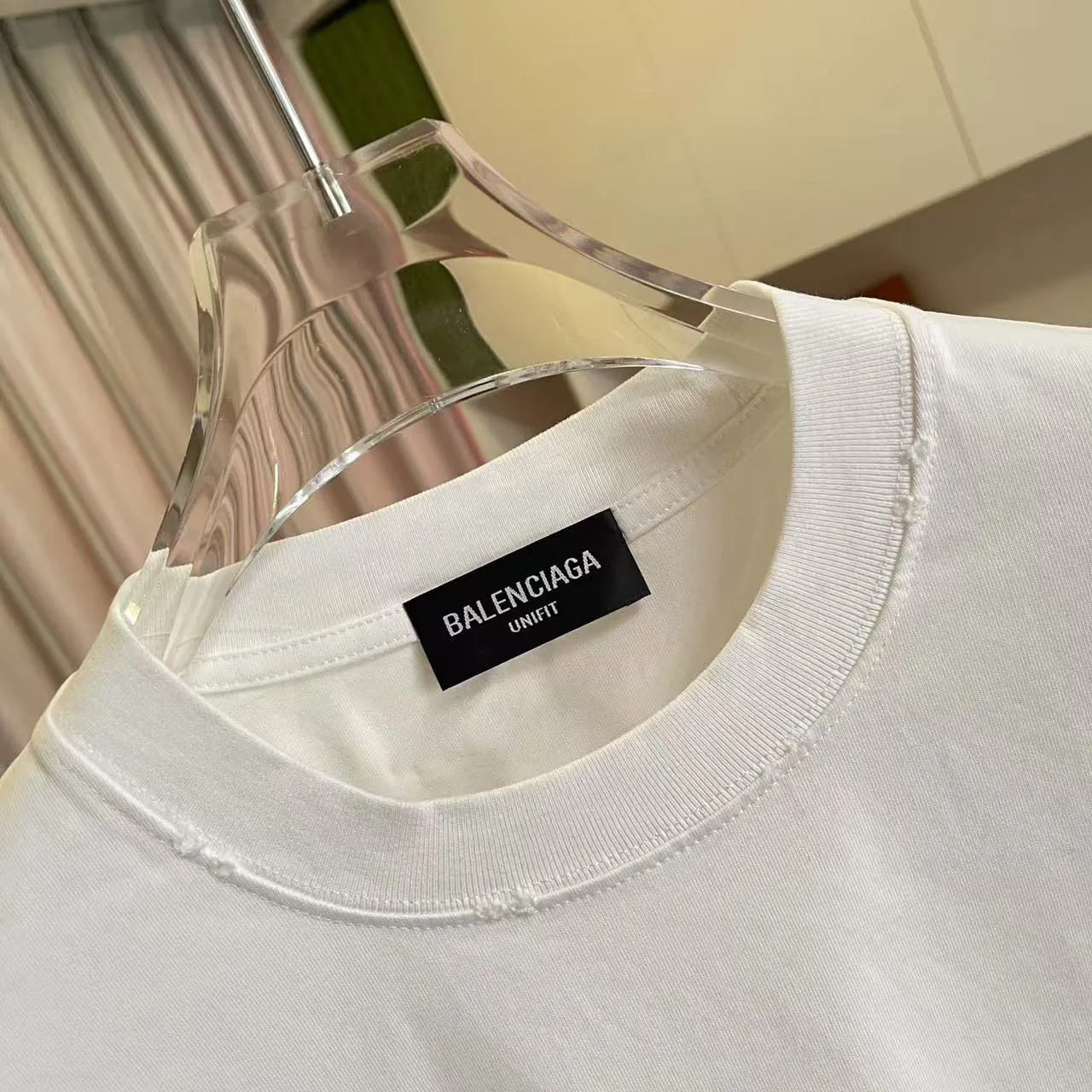 🅿️190 BALENCI*GA Paris 2025 summer new style, washed, distressed, spray-painted, personalized letter logo printing, customized fabric 320g, short-sleeved T-shirt, same style for men and women, size: S M L XL XXL five codes, color: black, white, gradient black, gradient red