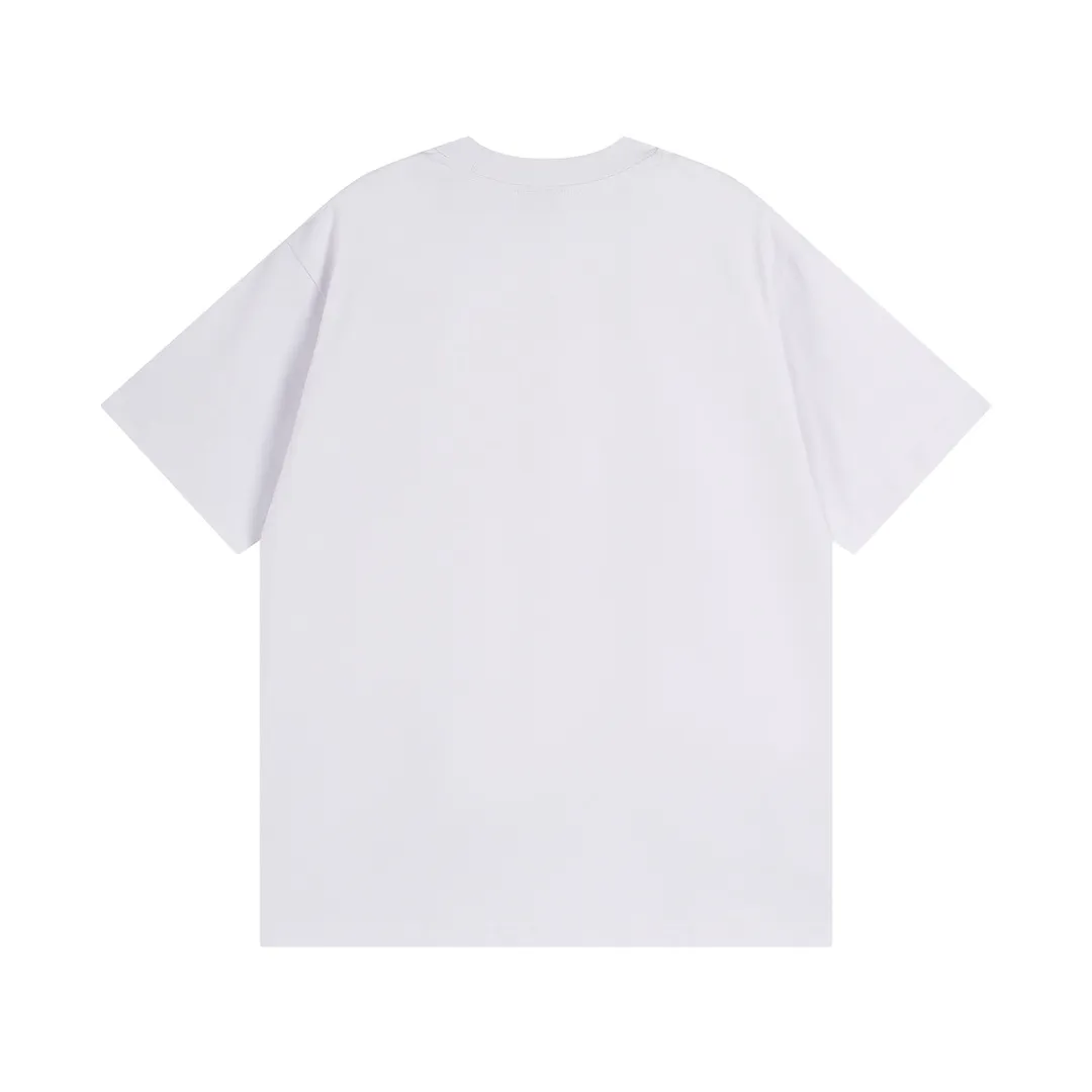 🅿️180 real photos [Top version. Official website quality] BALENCI*GA/Paris.SS24 latest model, front I Love Paris & Balenciaxx art printed short-sleeved T-shirt. Brick cabinet synchronization. Genuine product developed in the first time, happy to print and compare! The fabric is made of Paris ZP custom-woven and dyed cotton double yarn. Weighing 260 grams, the cloth surface is clean. The cloth pattern is clear, soft and comfortable. The threads are dyed with no color difference. The printing uses environmentally friendly imported materials. The letters are clear and the effect is three-dimensional. The version adopts OS loose shoulder design. Same style for men and women. Code: BL223395 Color: off-white, black, floral gray Size: XS S M L