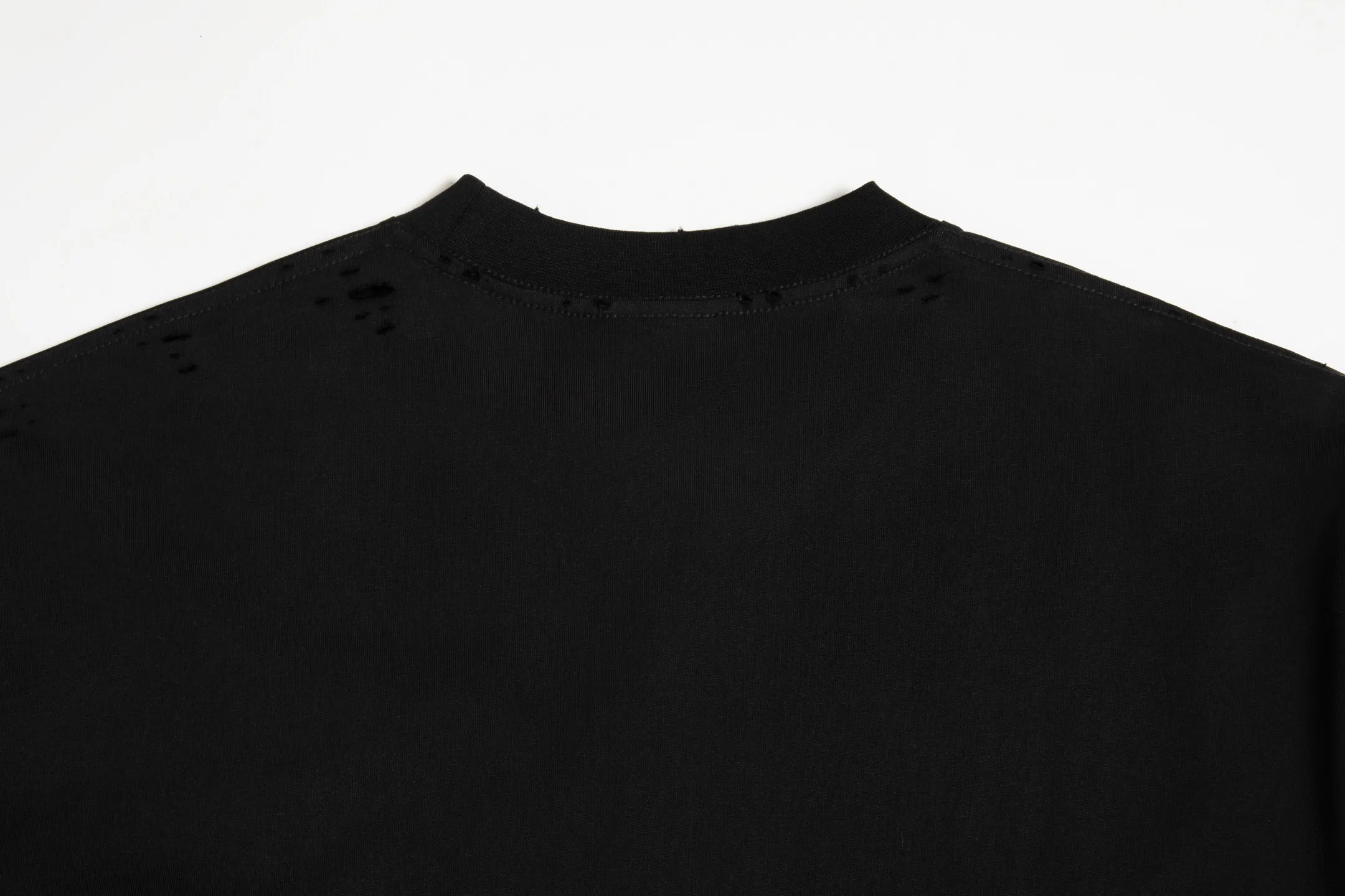 🅿️180 9179# Detailed picture Top version [[BALENCIA*GA] official website quality Paris new front letter pattern foam printed short-sleeved T-shirt OS version loose dropped shoulders Unisex style Fabric: 260 grams 100% cotton double yarn Process: front printing Garment wash worn distressed fixed color Color: black beige pink Size: XS S M L