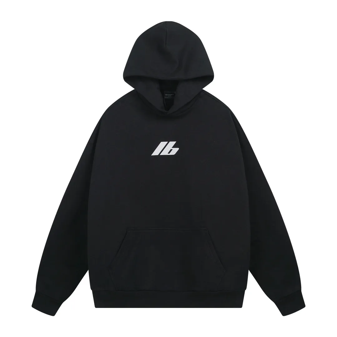 🅿️300 real photos [Top version. Official website quality] BALENCI*GA/Paris. 2024 new style. Hooded sweatshirt with front and rear LOGO reflective letters, brick cabinet synchronization. Developed as genuine product at the first time, welcome to compare! The fabric is made of Paris ZP custom-woven and dyed cotton terry sweatshirt. Weighing 460 grams, the cloth surface is clean. The cloth pattern is clear, soft and comfortable. The threads are dyed with no color difference. Get reflective film beforehand. The effect will be three-dimensional. Restore the brick cabinet. Different market currency, welcome to compare, the version adopts OS loose shoulder version. Same style for men and women Coding: BL238929 Color: black, off-white Size: XS S M L
