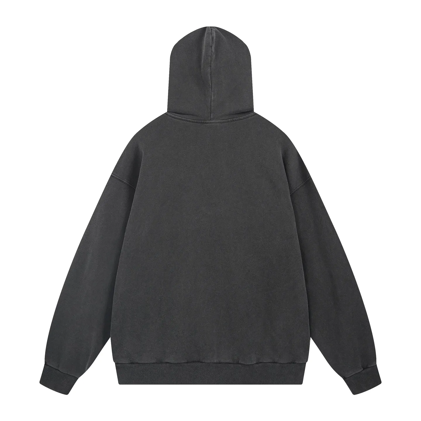🅿️320 real shots [Top version. Official website quality] BALENCI*GA/26 new model. Paris co-branded puma series front printed washed hooded sweatshirt. SS26 latest model. Research and development at the first time, different market currencies. Comparisons welcome. The fabric is made of Paris ZP custom-woven and dyed cotton sweatshirt. Weighing 460 grams, the cloth surface is clean. The cloth pattern is clear, soft and comfortable. The threads are dyed with no color difference. The printing uses environmentally friendly imported rubber paddles, with clear letters and no burrs. Strong three-dimensional effect. Garment washing water. Jubie market currency. Welcome to compare. The version adopts OS loose shoulder design. Same style for men and women. Code: BL259920 Color: washed black, Size: XS S M L