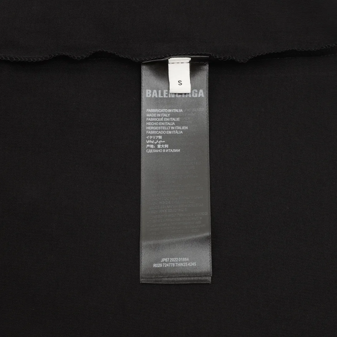 🅿️360 Balenciaga Classic Coke Embroidered Long Sleeve T-shirt size: XS-XL