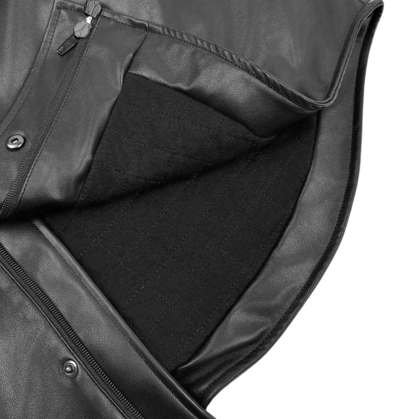 🅿️960 [Exclusive supply] BLCG Parker hooded zipper leather jacket. Original purchase and development for 34,900. The fabric is made of customized French Bazaar black guri fine leather and 1000 cotton cotton. Unparalleled texture and luster. Natural texture. Comfortable and close to the skin. Decorated with the same color Balenciaga logo on the front. The hat and the leather gap are cleverly integrated to create a fake two-piece visual illusion. The sense of layering is full. He is a leader in fashion. It is the sediment of time, the representative of gentleman, and the silent declaration of noble status. High-frequency voltage embossing technology uses high-frequency voltage to produce a thermal effect on the leather surface. The thermal effect causes slight deformation of the leather fibers, forming a unique texture and the Balenciaga letter logo. Polishing and polishing: Use professional polishing tools to carefully process the leather surface, and then use special agents to polish the leather to improve the overall beauty of the leather. The template machine performs seamless splicing, and the design and shape of the original leather jacket and hat brim are first and accurately customized, and then manually sewn, and then accurately aligned with the assistance of the template machine to ensure a smooth and seamless effect. Size:1/2/3