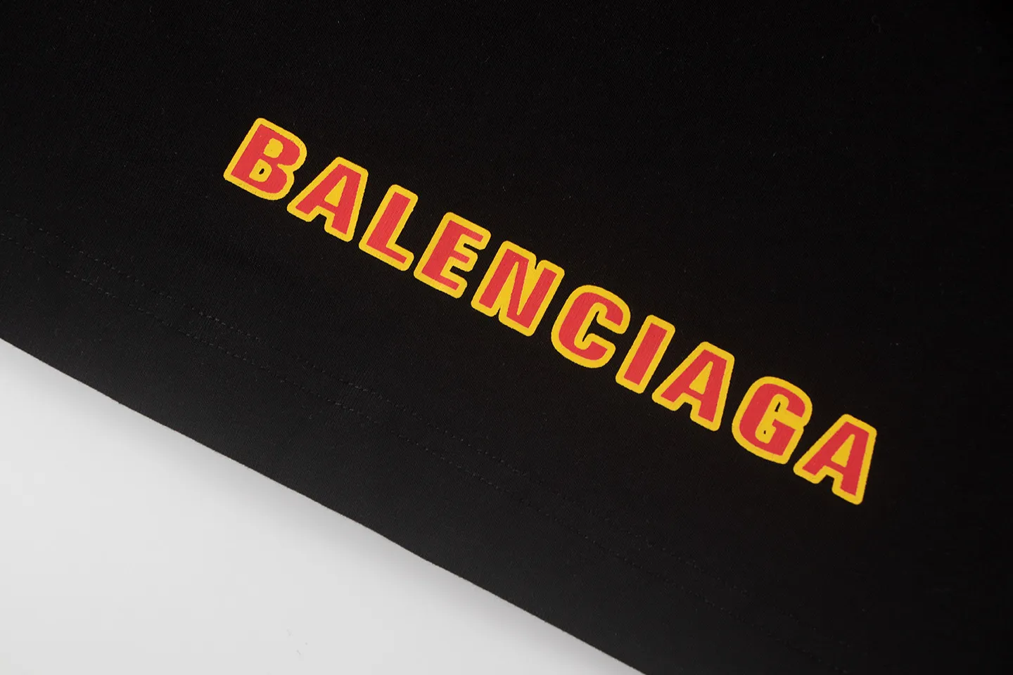 🅿️160 Balenciaga 2026 heavy industry new T-shirt Material: Made of high version 300g double yarn combed cotton Size: S M L XL Color: black and white Style number: W2802
