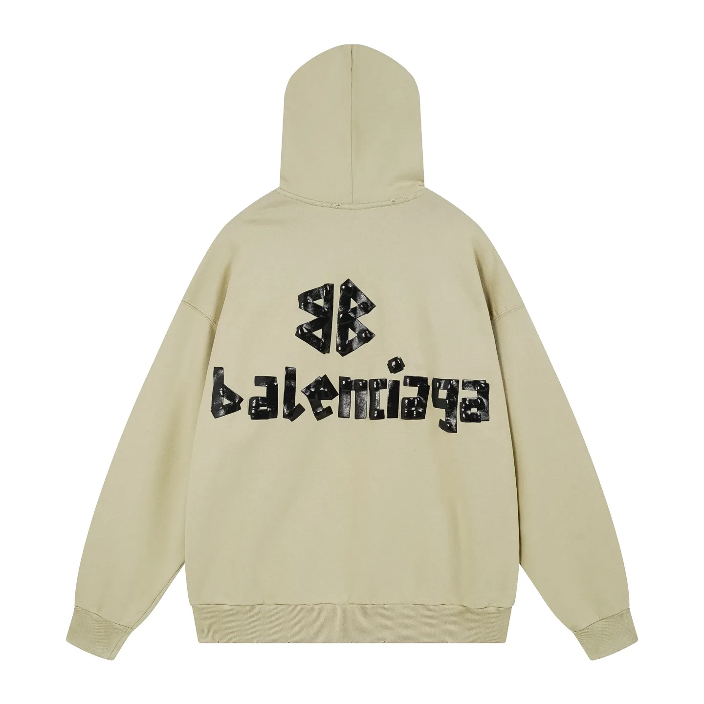 🅿️380 real photos [Top version. Official website quality] BALENCI*GA/Paris. 23ss latest classic hot model. Purchase the original board at the first time. Color. Printing. Washing. Production and authenticity. Wrong version in Jubie market. Welcome to compare. Tape direct printing. Ready-to-wear hooded sweatshirt washed and worn twice. The brick cabinet is synchronized. The fabric is made of Paris ZP custom-woven and dyed cotton sweatshirt. The weight is 450 grams. The cloth surface is clean. The cloth pattern is clear, soft and comfortable, and the threads are dyed with no color difference. The classic pattern adopts Kornit imported direct injection. The letters are clear and the effect is three-dimensional. Restored brick cabinet. The garments were washed and aged, and polished by many hands. Produced by ultra-heavy craftsmanship, special market currency. Note⚠️ZP fabric is made of fine-grained yarn. Pay attention to the big difference! Welcome to compare! The version adopts OS loose shoulder version. The same style for men and women. Code: BL238016 Color: dark gray blue, Paris blue, washed black, burgundy, fluorescent yellow, green, floral gray, sky blue, khaki Size: XS S M L