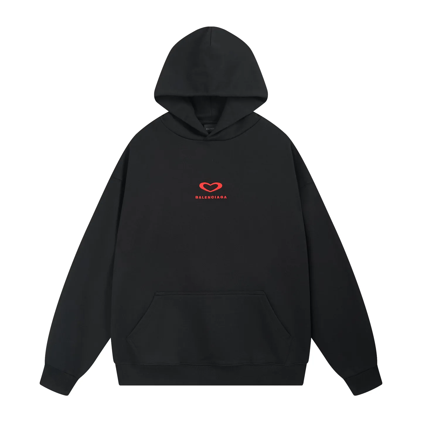 🅿️350 BALENCI*GA Paris Chinese Valentine's Day limited edition hooded sweatshirt. The front embroidery is embroidered with an imported Tajima embroidery machine. The back letters are printed with environmentally friendly glue. Customized matching hardware. The letters are clear. The effect is three-dimensional. Exclusively matched to the pattern, woven and dyed 460g fabric. Threads are dyed in the same cylinder with zero color difference. Brick cabinet synchronization. Welcome to compare. Same style for men and women -Color: black off-white -SIZE: Xs S M L Style number 8991#