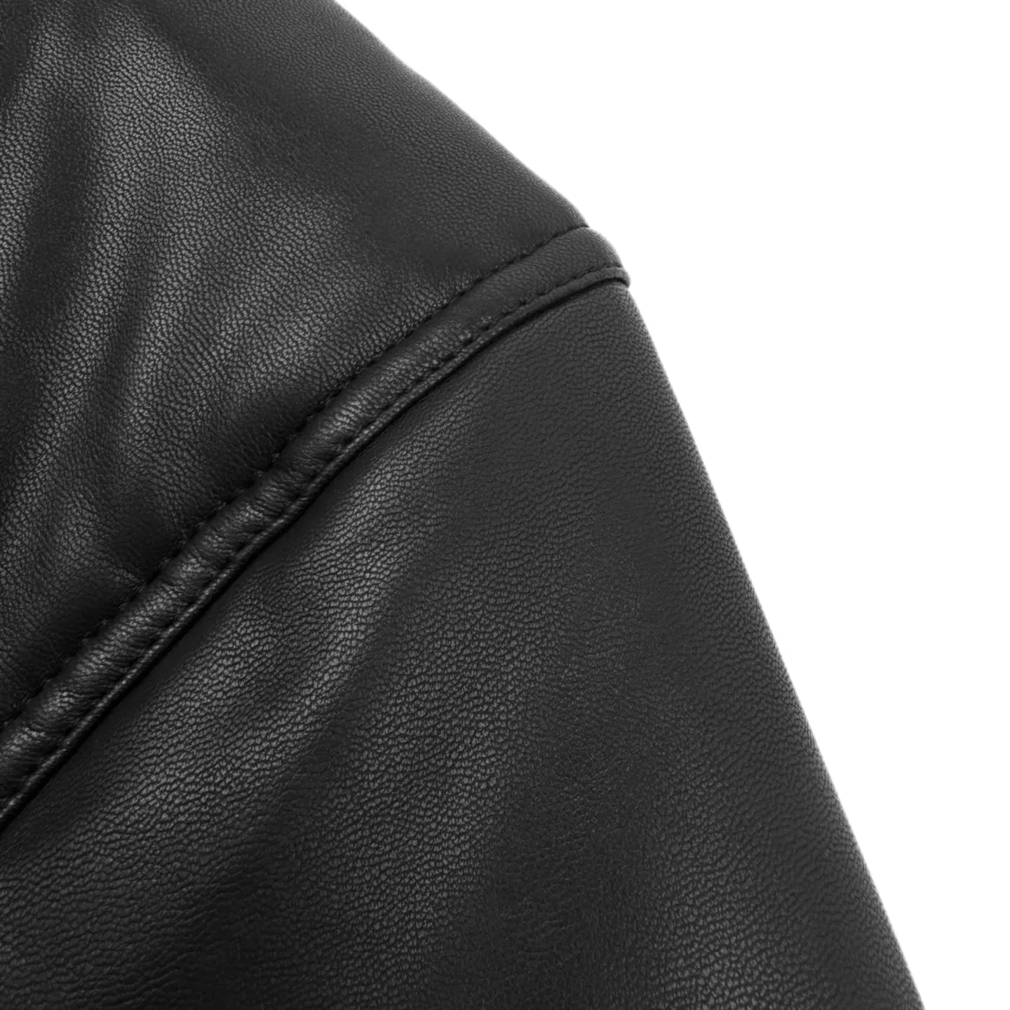 🅿️860 [Exclusive supply] BLCG 24FW Paris slogan leather jacket. Original purchase and development of 49,000. The fabric is made of customized polyester sheepskin. The texture is natural, soft and comfortable to the skin. Black leather is the brushstroke. The classic structure of the baseball uniform draws a fashionable and cool silhouette. The front panel is decorated with homogeneous single-breasted clean fit display. It condenses the essence of fashion with a simple shape. The Balenciaga logo on the back panel highlights the brand style. A unique interpretation of art and taste. Fashion items are the carrier of fashion attitude and lead the trend in the name of design. Laser cutting technology focuses the laser beam with high energy density to cut the leather perfectly and accurately according to the preset pattern, reducing the thermal impact on the leather and ensuring the flatness and smoothness of the cutting edge. Appliqué technology is a form of embroidery in which customized leather is cut and stitched onto the leather. Indus leather is relatively expensive. From material selection, design, cutting to sewing, every step needs to be carefully crafted and requires workers to have superb skills and patience. Offset printing technology uses a blanket to transfer the graphics and text on the printing plate to the printing leather, giving priority to the empty parts to absorb moisture and form an anti-ink layer. Then apply ink, allowing the graphics and text to absorb the ink, and finally transfer the ink to the leather material. Template machine bag opening The preset template guides the position, shape and size of the bag opening. The accuracy ensures the quality of the bag opening effect. Size:S/M/L/XL