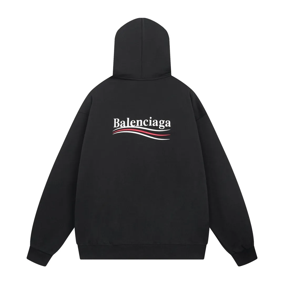 🅿️300 Actual pictures [Top version. Official website quality] BALENCI*GA/Paris# classic model, 2023 autumn and winter new style. Coke cracked printed worn distressed long-sleeved hooded sweatshirt. The fabric is made of Paris ZP custom-woven and dyed cotton double yarn David sweater. The weight is 450 grams, the cloth surface is clean. The cloth pattern is clear, soft and comfortable. The threads are dyed with no color difference. The classic pattern printing uses environmentally friendly imported glue, split printing, precision stencil, clear letters, no burrs, and strong three-dimensional effect. The garments are worn and worn. All colors are synchronized with the brick cabinets, custom woven and dyed, and will not fade. Different market currencies. The version adopts OS loose shoulder design. Same style for men and women. Code: BL238029 Color: black, smoke gray, plain blue, off-white Size: XS S M L