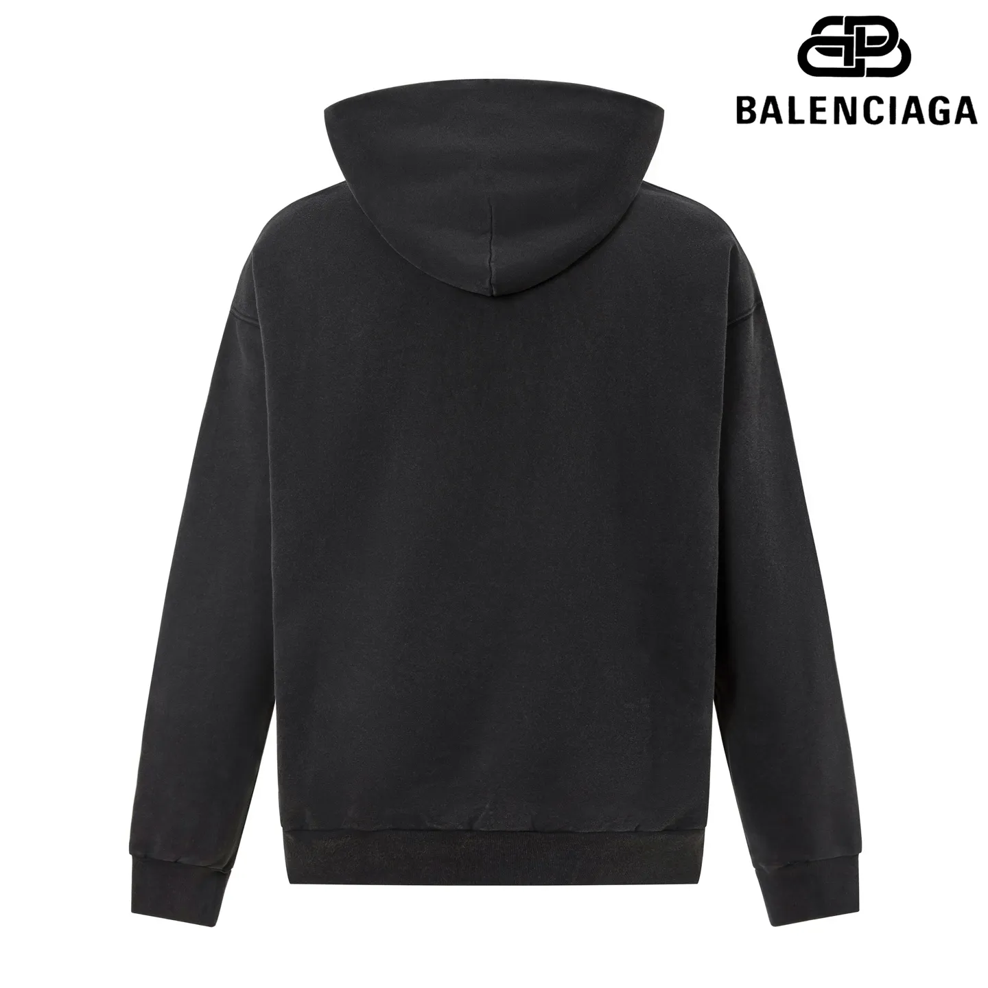 🅿️320 7205# Detailed picture Top version [[BALENCIA*GA] Official website quality Paris New Los Angeles Night Scene Hooded Sweatshirt OS version Loose dropped shoulders Unisex style Fabric: 480g 100% cotton terry David sweater Technology: Front panel digital direct printing Garment wash Distressed Shape solid color Color: Washed black apricot Size: XS S M L