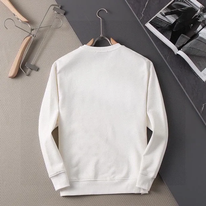 🅿️220 brand [BALENCIAGA] (good news for fat people) 2025ss autumn latest long-sleeved round-neck sweatshirt, available simultaneously on the official website. Refreshing and breathable. Made of top Tencel Roman. Comfortable and soft. 3D stereoscopic clarity. Super fashion sense. Great gift for your own use. Size: M-5XL (can be worn up to 220 pounds)