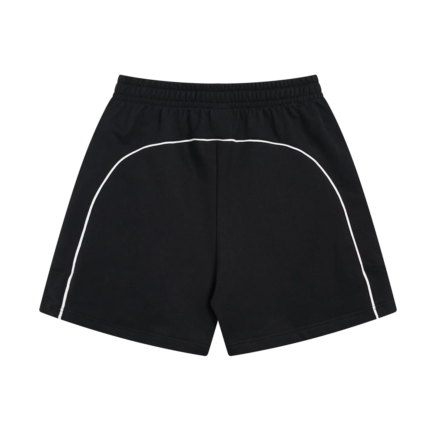 🅿️230 real shots [Top version. Official website quality] BALENCI*GA/Paris. 2025 new model. Paris co-branded Manchester United jersey LOGO embroidered multi-digit splicing shorts. Synchronized with brick cabinets. Developed authentic products at the first time, please print and compare! The fabric is made of Paris ZP custom-woven and dyed 100% cotton terry sweatshirt. The weight is 460 grams. The cloth surface is clean. The cloth pattern is clear and the hand feels soft and comfortable. The embroidery uses an imported Tajima embroidery machine. The letters are clear and the effect is three-dimensional. The version adopts a loose version. Same style for men and women. Code: BL257018 Color: Black Size: XS S M L