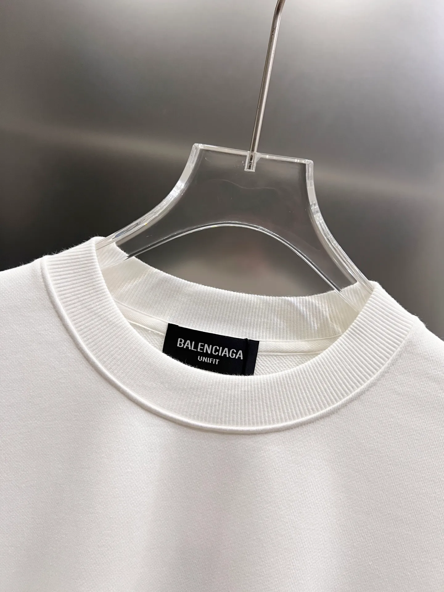 🅿️260 BAL Balenciaga 2025 Autumn and Winter New Style Round Neck Long Sleeve Sweater Classic Coke Logo Print + Hot Diamond Process Uniform Loose Version for Men and Women S M L XL XXL Five Codes Color: Black White
