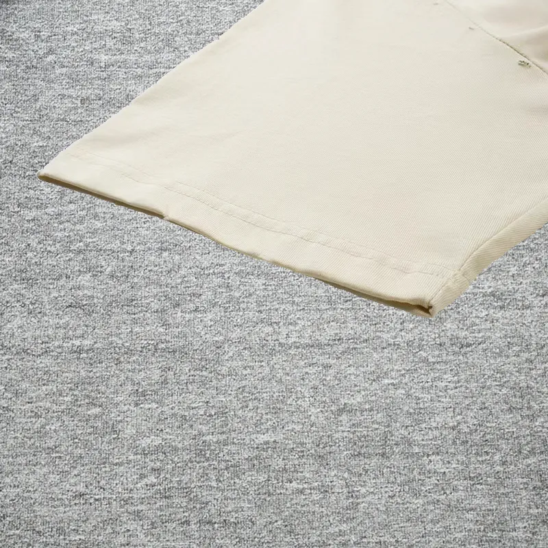 [New] Top tested version - BALENCIAGA - Balenciaga 2024 limited edition musical note short-sleeved T-shirt. angelo badalamenti music special. Original development of custom-woven fabric technology, washed water treatment, high gram weight 300 grams of fabric, full texture, clean cloth surface, soft and comfortable. Solona thread fixed dyeing without color difference, front and rear note printing, standard printing fraying process, highlighting the craftsmanship of short sleeves, precision mesh production screen, imported environmentally friendly slurry scraping, letters are clearly restored Letter spacing, size is consistent with the original version, Os dropped shoulders, loose version, spring and summer latest brick cabinet synchronization, same style for men and women, color: apricot, size: XS to L, P: 260