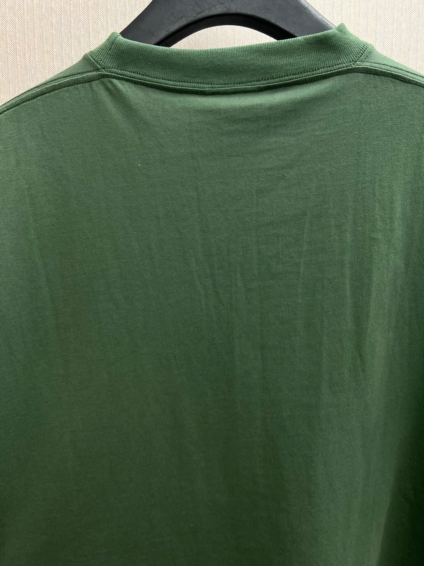 🅿️280 Paris 25ss new BB Icon Stencil dark green medium fit jersey T-shirt! High version code number: XS.S.M.L.