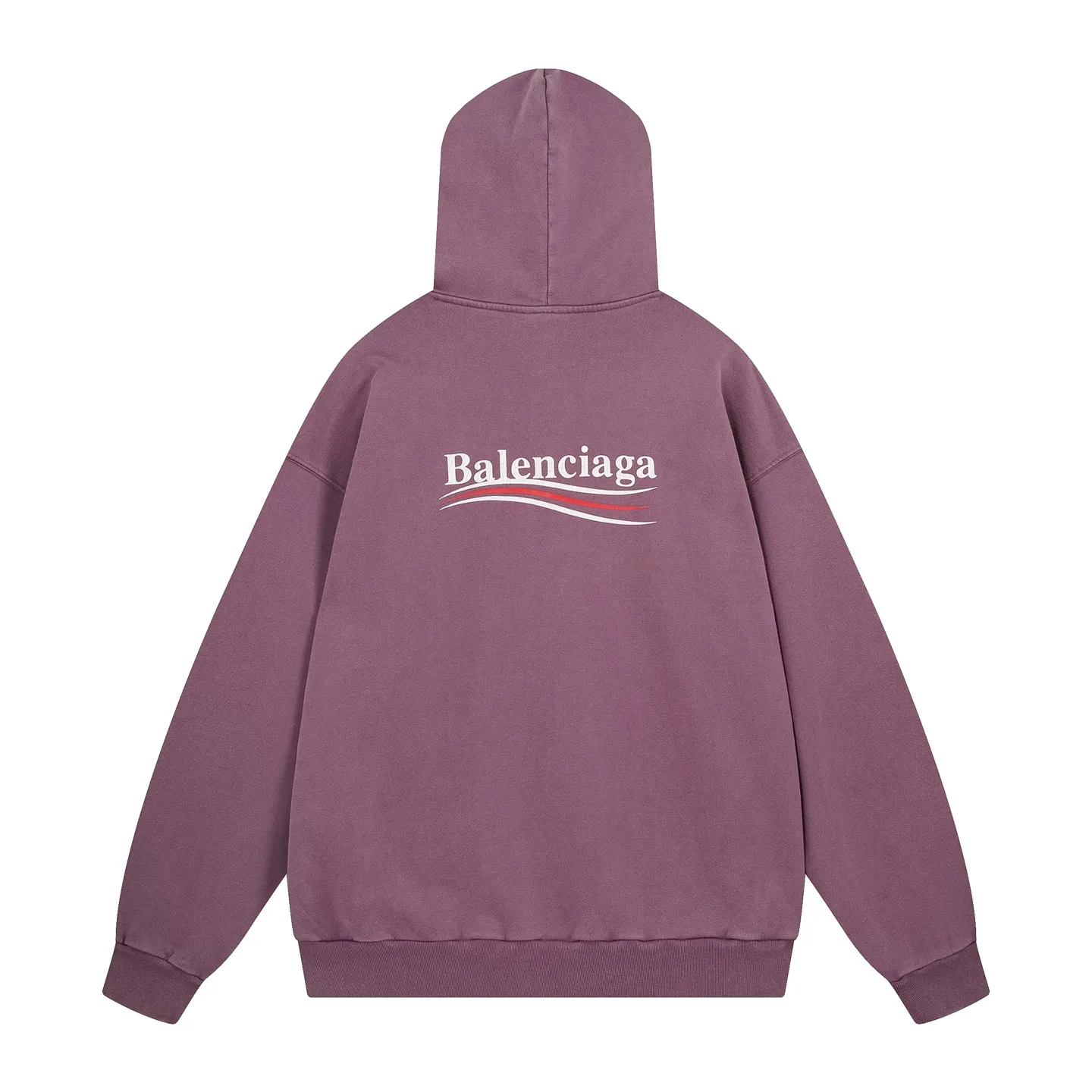🅿️350 Actual pictures [Top version. Official website quality] BALENCI*GA/Paris #Classic model, 2025 spring and summer new style. Coke printed ripped, washed and distressed hooded sweatshirt. The washing water is sprayed with maliu to give a gradient fried color effect. The fabric is made of Paris ZP custom-woven and dyed cotton sweatshirt. The weight is 460 grams. The cloth surface is clean. The cloth pattern is clear, soft and comfortable. The threads are dyed with no color difference. The classic pattern printing uses environmentally friendly imported glue and precision stencil. The letters are clear. No burrs. The three-dimensional effect is strong. The garments are washed and worn. All colors are synchronized with the brick cabinets, custom woven and dyed, and will not fade. Different market currencies. The version adopts OS loose shoulder style. Same style for men and women. Code: BL259911 Color: washed blue, washed purple Size: XS S M L
