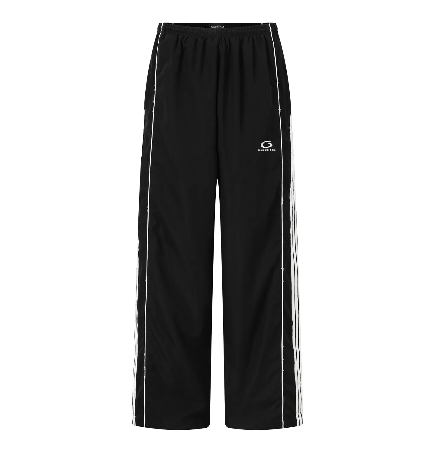 🅿️520 [Exclusive supply] BLCG 25SS ring-shaped five-bar pull-up trousers. The fabric is made of high-quality 200D nylon cotton fabric. The inner mesh is more breathable and comfortable. It is different from the ready-made fabrics on the market. It is three times the price of ordinary fabrics on the market. The embroidery uses imported Behringer, precision operation of 10,000-needle density, hardware accessories, and zipper pullers are customized by mold opening. Size:XS/S/M