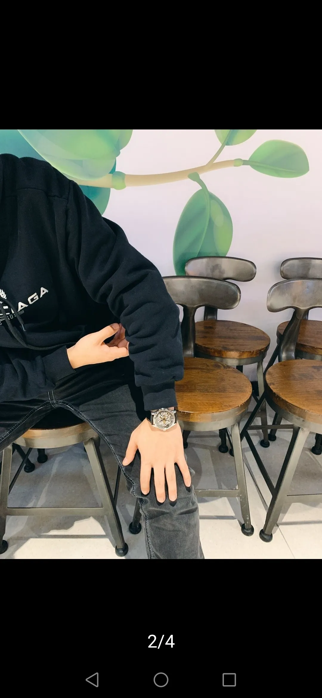 ♻️💯Reference model picture of the upper body❤️Spring and autumn style Balenciaga classic wheat ear hooded sweatshirt. Selected 480g cotton double yarn terry fabric, thick and textured, high-density knitting weaving technology, tight and elastic, extremely soft and skin-friendly, soft and delicate feel, no shrinkage or deformation, the upper body is crisp and stylish, different from the cheap soft couch fabrics with low weight and low count on the market.  Ultra-high-level workmanship, every detail shows a sense of luxury, and the original three-dimensional cutting process creates a perfect fit. The OS loose shoulder style accommodates all body types. It is a truly versatile style that looks slim and good-looking for both men and women.   3M reflective classic wheat ear letter printing has high fastness and will not crack or fall off. The classic pattern will never go out of style. Multiple colors are available, and every color is beautiful!  Color: Black Size: XS-L P:410