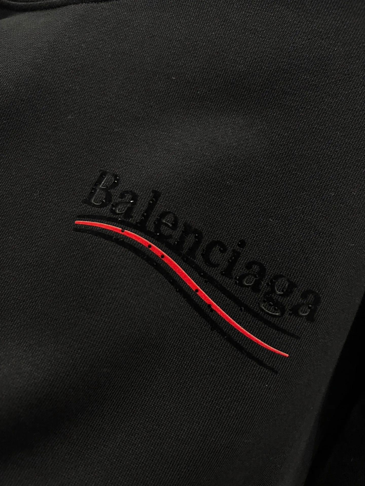 🅿️260 BAL Balenciaga 2025 Autumn and Winter New Style Round Neck Long Sleeve Sweater Classic Coke Logo Print + Hot Diamond Process Uniform Loose Version for Men and Women S M L XL XXL Five Codes Color: Black White