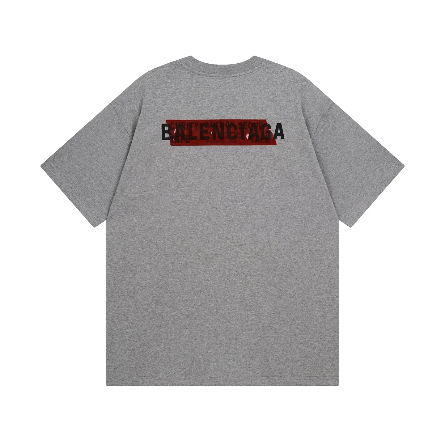 🅿️196 Actual pictures [Top version. Official website quality] BALENCI*GA/Paris #2025 new style front and rear letter LOGO embroidered tape taped short-sleeved T-shirt, full of design. Welcome to compare. The fabric is made of Paris ZP custom-woven and dyed cotton double yarn, weight 260 grams, clean cloth surface. Clear cloth pattern, soft and comfortable. The threads are dyed with no color difference. The classic letter LOGO is embroidered with imported Tajima embroidery machine. The tape is stamped with imported transparent glue. The effect is three-dimensional. Restore the brick cabinet, adopt the OS loose shoulder version. Same style for men and women. Code: BL253662 Color: black, sky blue, white, floral gray Size: XS S M L