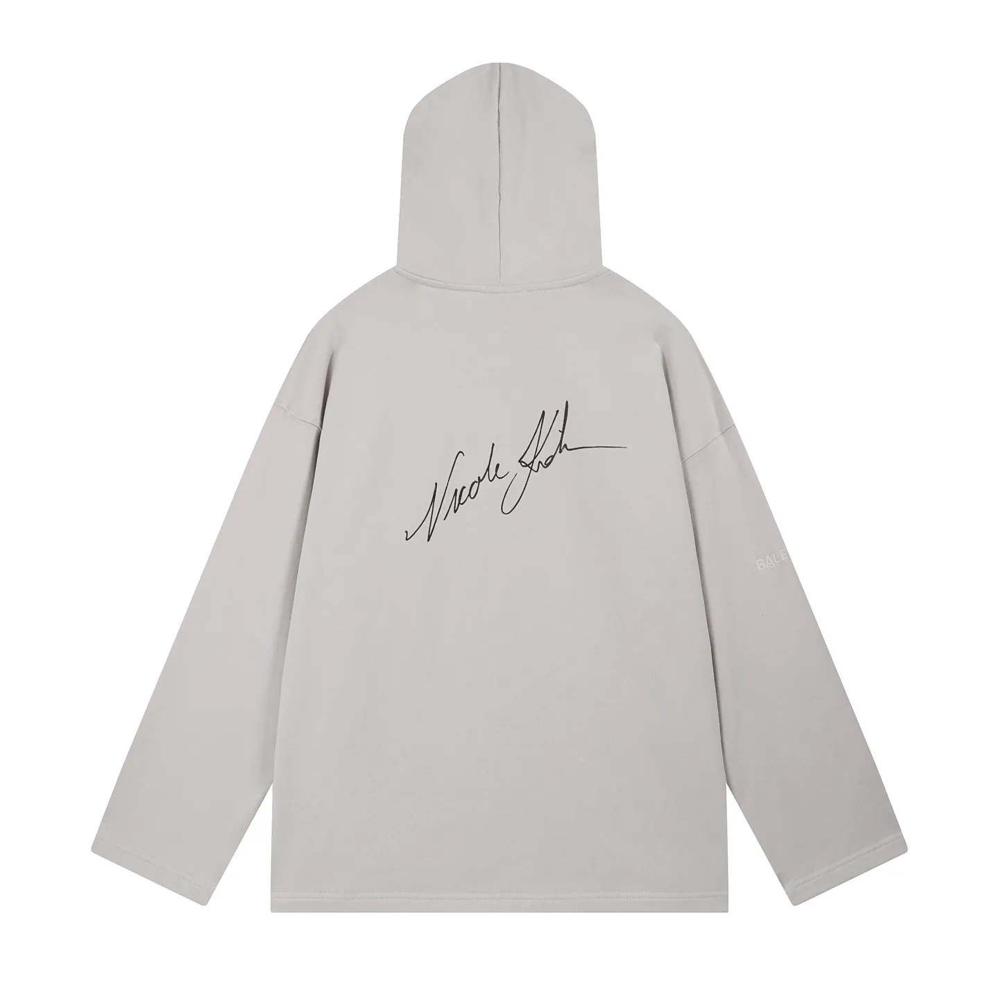 🅿️370 - BALENCI*GA Paris NICOLE artistic hooded sweatshirt. The front and back patterns are made of Conley direct injection. The sleeves are finely embroidered by imported Tajima embroidery machines. Customized matching hardware. Overweight craftsmanship. Clear letters. Three-dimensional effect. Exclusively pattern-woven and dyed 460g fabric. Threads are dyed in the same cylinder with zero color difference. Brick cabinet synchronization. Welcome to compare. Same style for men and women -Color: off-white -SIZE: Xs S M L Style number 8978#