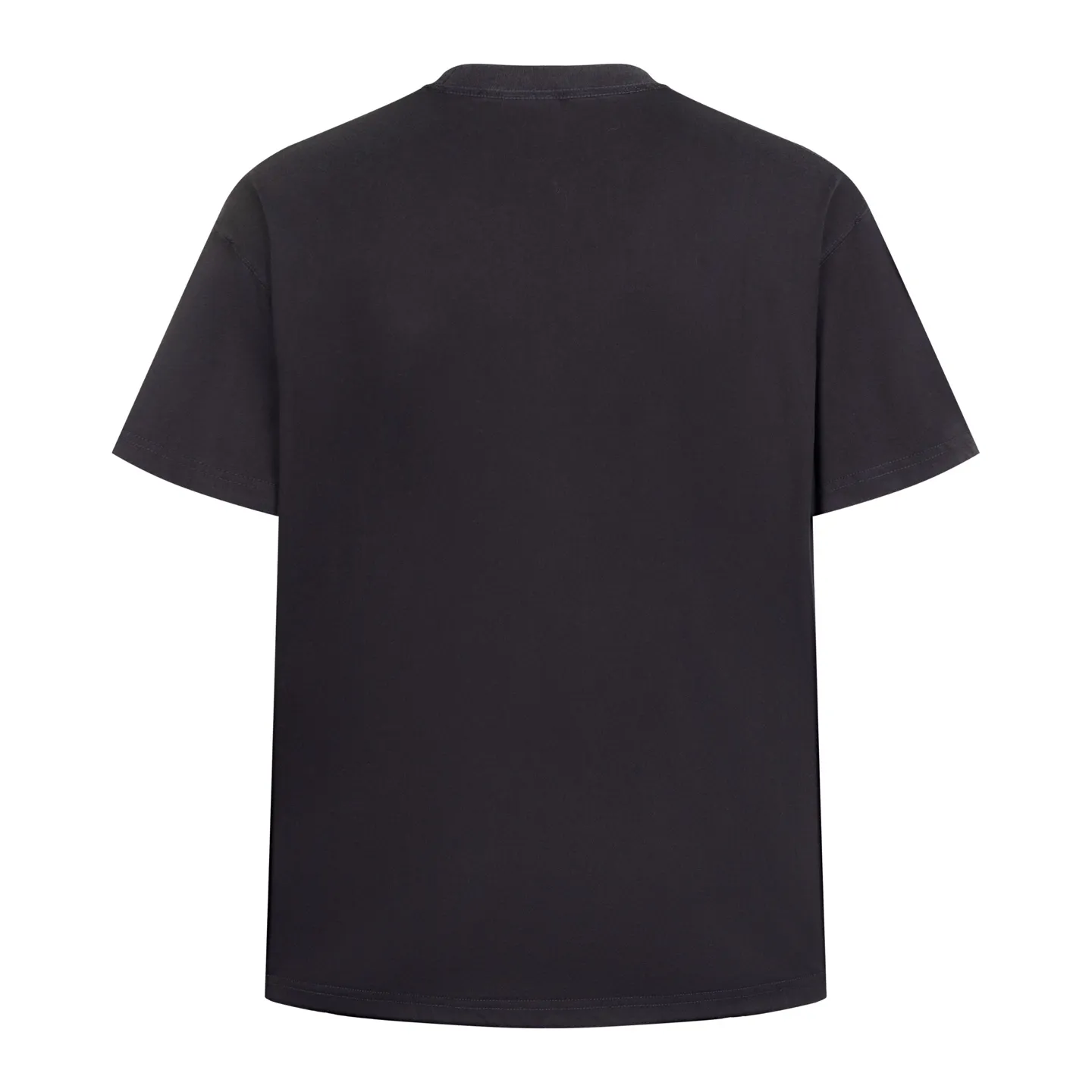 🅿️310 [Exclusive supply] BLCG 25FW Luxury appliqué short-sleeve fabric is made of 24S 185g double yarn special textile compact cotton, and the rib is made of 32S 340g double yarn stretch rib. The structure of pure cotton fabric is plain weave. The surface of the fabric is smooth and delicate, and the texture is tight. It has good moisture absorption, breathability and comfort, and can keep you dry and comfortable. Due to its tight spinning process, it also has good wrinkle resistance and durability, making it suitable for long-term wear or use. Laser cutting patch embroidery technology is a form of technology that uses laser cutting equipment to accurately cut patch fabrics, and then sews them onto clothing or other fabrics through an embroidery machine. Laser-cut cuts are smooth and eliminate the need for hemming, which improves the overall quality of patch embroidery. The post-destruction and wear treatment of the embroidery process is a technology that simulates the natural wear effect through manual intervention; it not only reflects the technical traces of manual intervention, but also retains the aesthetic charm of natural wear. With a layered texture structure, the raised embroidery threads are directionally polished to present a gradient effect of "complete in the middle and roughened edges". Size:XS-S-M-L