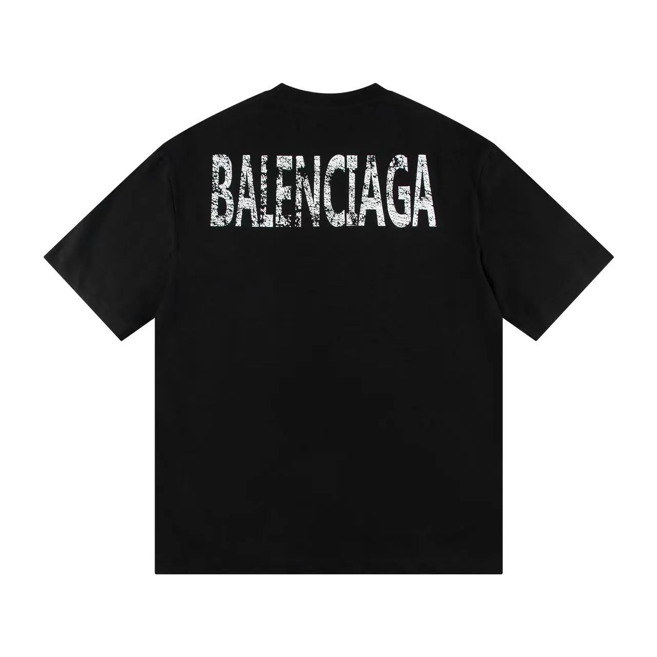 🅿️146 Style: 2026 new Balenciaga short-sleeved T-shirt Material: High version 300g double yarn combed cotton Size: S～XL Color: black and white Style number: H1013