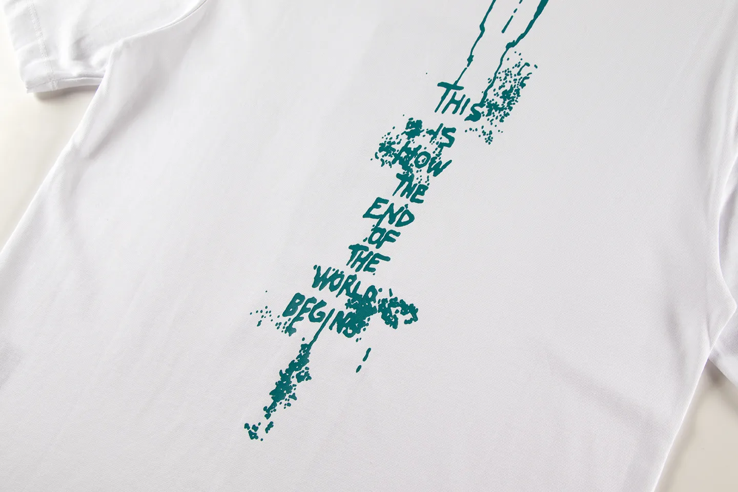 🅿️146 Style: 2026 new Balenciaga short-sleeved T-shirt Material: High version 300g double yarn combed cotton Size: S～XL Color: White Style number: H1053