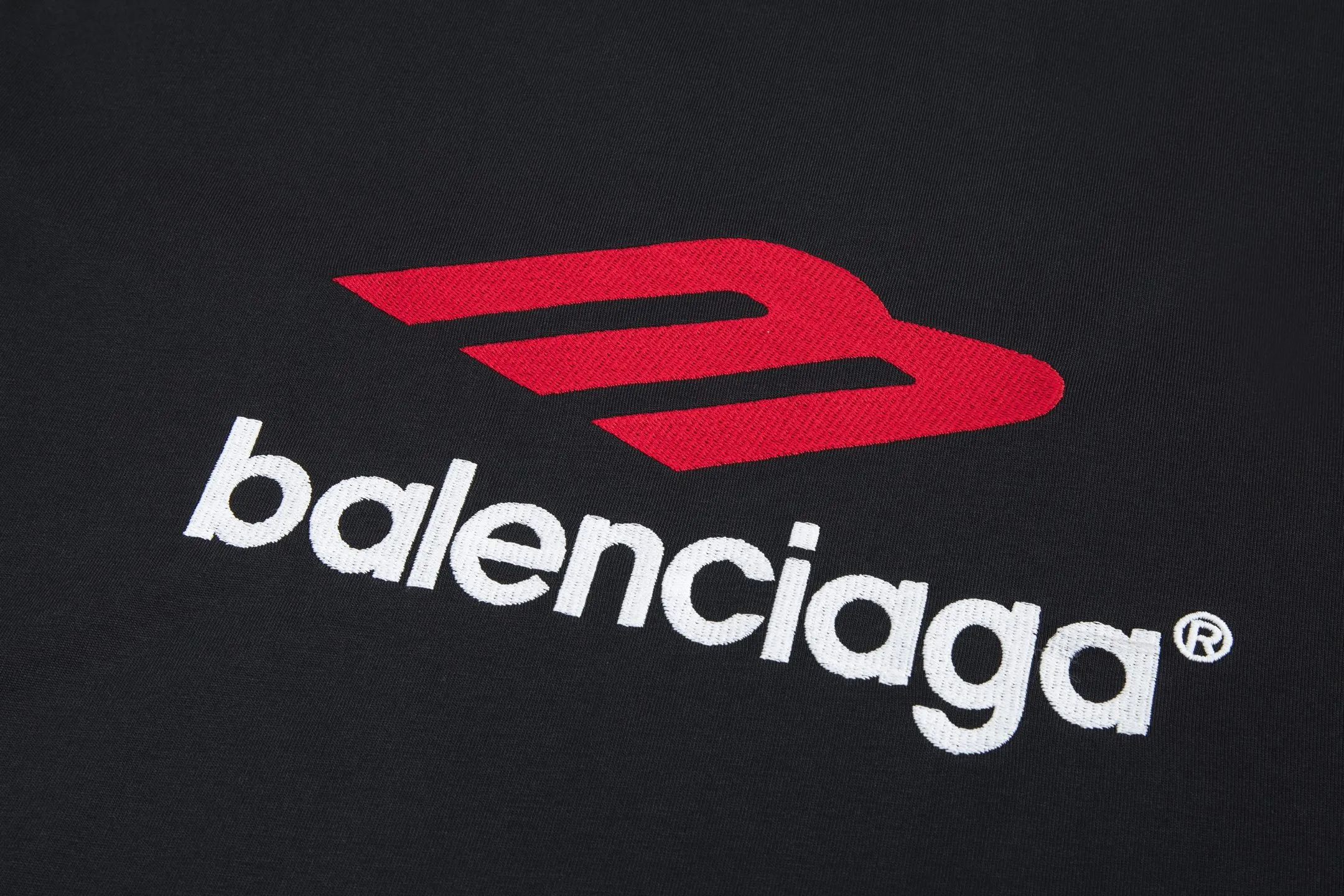 🅿️200 9152# Detailed picture Top version [[BALENCIA*GA] official website quality Paris new classic 3M letters large LOGO icon embroidered short-sleeved T-shirt OS version loose dropped shoulders Unisex style Fabric: 260 grams 100% cotton double yarn Technology: embroidery on the front and rear panels on the left and right sleeves Garment washing Shape solid color Color: dark gray blue white Size: XS S M L