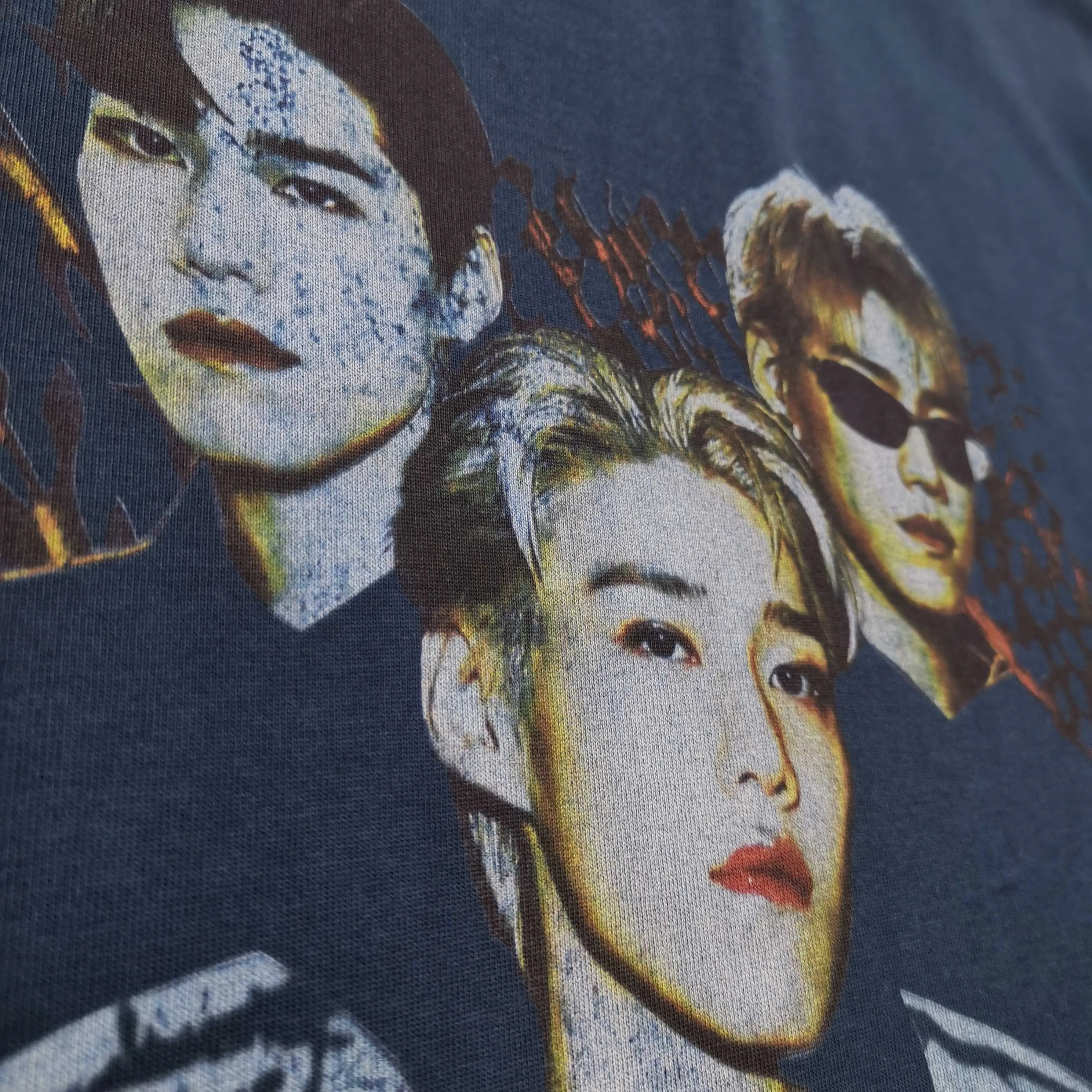 Top tested version ⭐️ Balenciaga SS25 Brand Ambassador Fanclub Series Printed pattern short-sleeved T-shirt Loose fit Color: Dark Blue Size: XS S M L P280