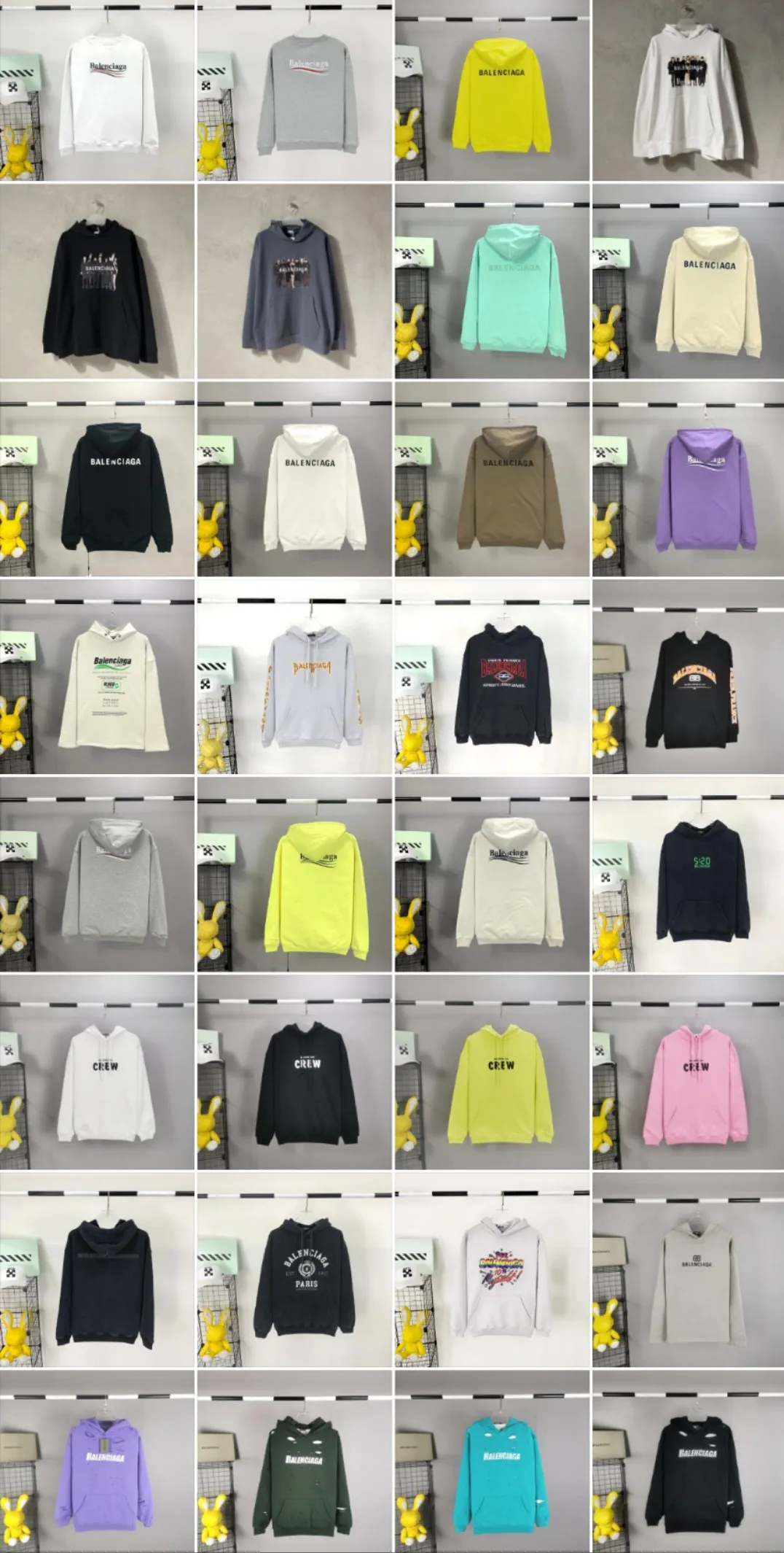 【BALENCIAGA】🏅Large collection of short sleeves. The models not seen in the photo album are all being updated. The top version, all ZP versions, are enough to compete with the so-called top versions in Quanzhou and Zhongshan. All fabrics of different colors are custom-woven and dyed, which can ensure no color difference. Washable labels are customized, and the printing process is all ZP synchronized. It’s full of details and will come with an envelope after everything is online.  Welcome to the leverage. PS: Based on the suggestions of many senior partners, from now on, the backgrounds of all product images will be changed. Chromatic aberration and exposure problems have been solved.