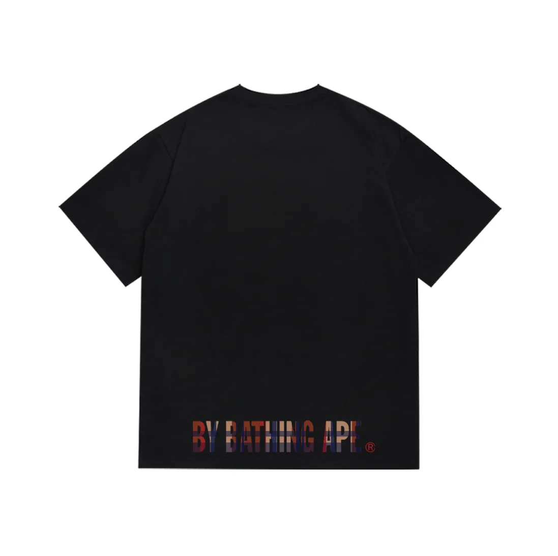 SC192#p110💰 (top version) BAPE plaid ape face letter pattern printed T-shirt Made of 260 grams of high-quality high-weave pure cotton fabric, double yarn combed, soft texture and no pilling Imported environmentally friendly printing glue, bright and three-dimensional pattern, quality 💥Same style for men and women, the upper body is fashionable Color: black white Size: S M L XL XXL