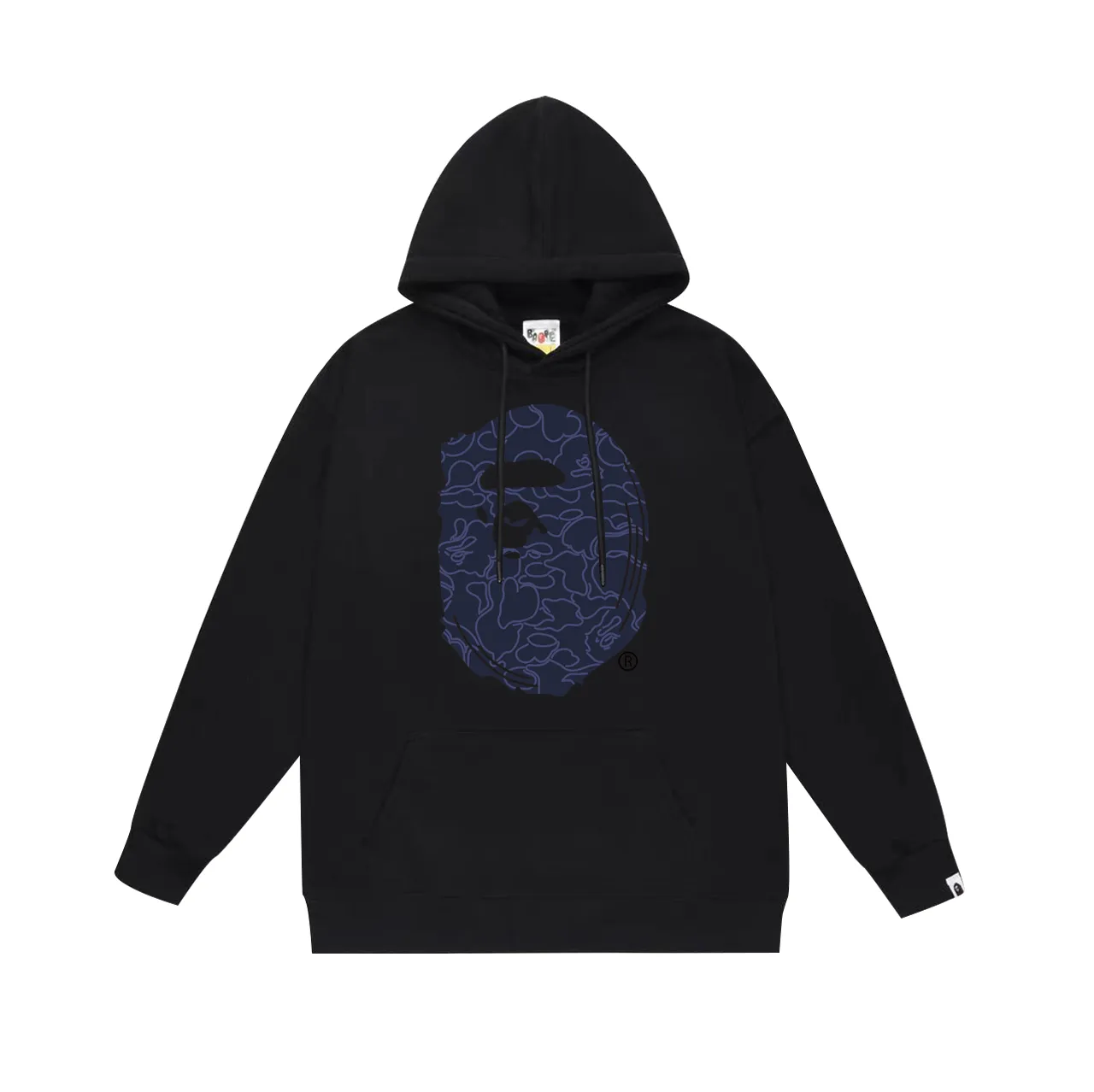 P160 model number SC773# terry 80 plus velvet 90 (top version) BAPE Monkey Head 30th anniversary limited edition camouflage hooded sweatshirt. Made of 380g large terry (drop shoulder large version) fabric. The texture is soft and non-pilling. Imported environmentally friendly printing glue. The pattern is bright and three-dimensional. Quality 💥Same style for men and women. The upper body is trendy. Color: black green white green gray green black red white red gray red black blue white blue Gray blue Size: S M L XL XXL