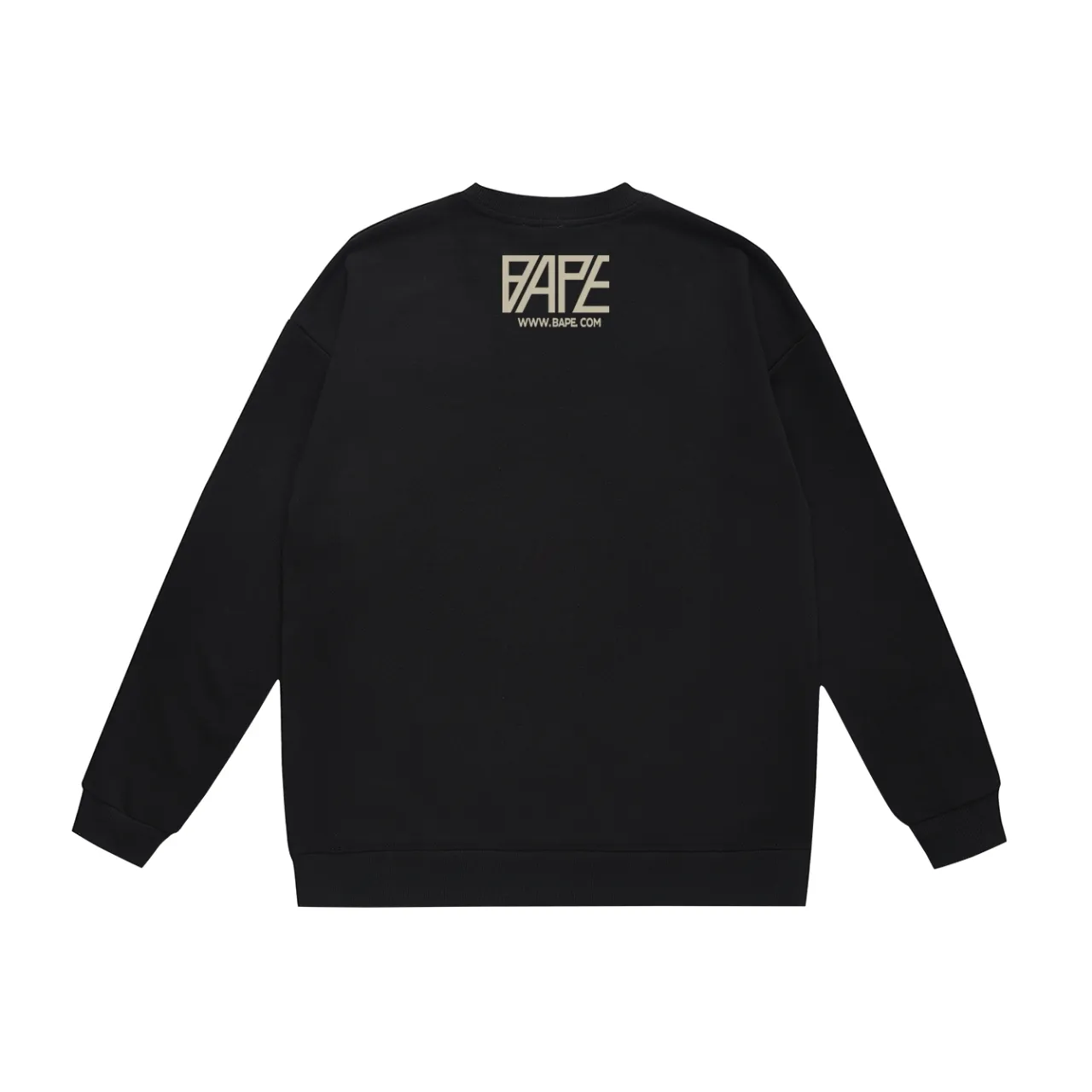 P150 model number SC480# terry 75 plus velvet 80 (top version) BAPE ape head monogram printed round neck sweatshirt Made of 350g large terry (drop shoulder large version) fabric, soft texture and no pilling Imported environmentally friendly printing glue The pattern is bright and three-dimensional Quality 💥Same style for men and women The upper body is trendy Color: black white gray Size: S M L XL XXL