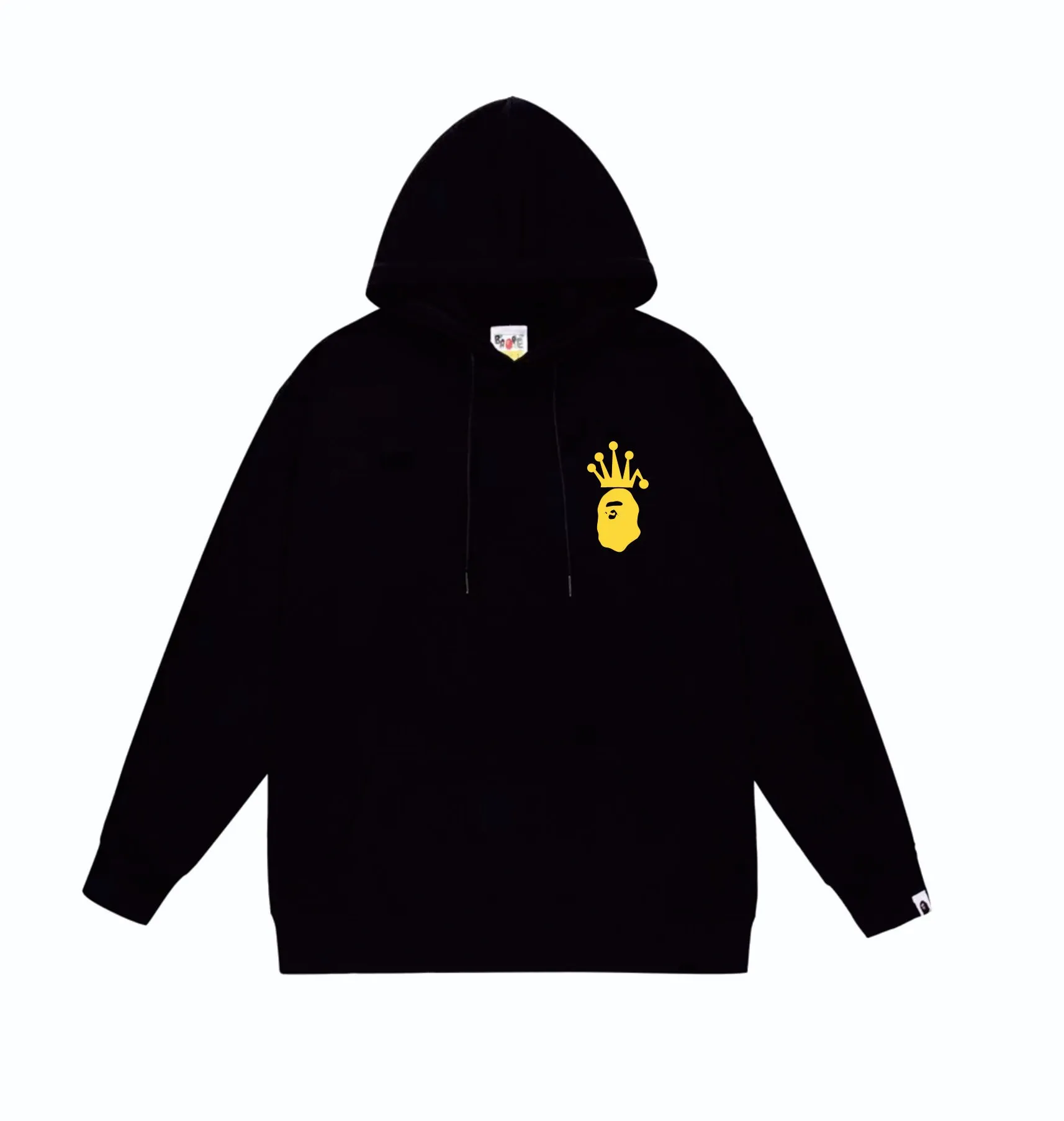 P160 model number SC808# terry 80 plus velvet 90 (top version) BAPE×STUSSY co-branded Stussy letter printed hooded sweatshirt. Made of 380g large terry (drop shoulder large version) fabric, soft texture and no pilling. Imported environmentally friendly printing glue. Bright and three-dimensional pattern. Quality💥Same style for men and women. The upper body is trendy. Color: black and white, white and black, gray and black, black and yellow, white and yellow, gray and yellow, black and red, white and red. Gray red Size: S M L XL XXL