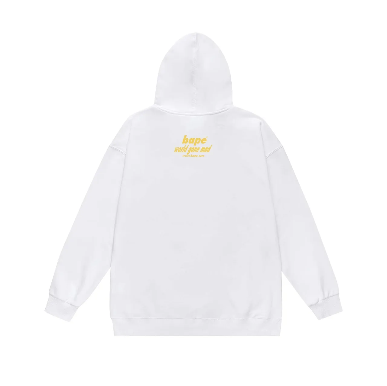 Model No. SC671#terry p160 plus velvet p180💰 (top version) BAPE ape-man head classic letter print hooded sweatshirt. Made of 380g large terry 430g silver fox velvet (drop shoulder large version) fabric. The texture is soft and non-pilling. Imported environmentally friendly printing glue. The pattern is bright and three-dimensional. Quality💥Same style for men and women. The upper body is trendy. Color: black white gray Size: S M L XL XXL