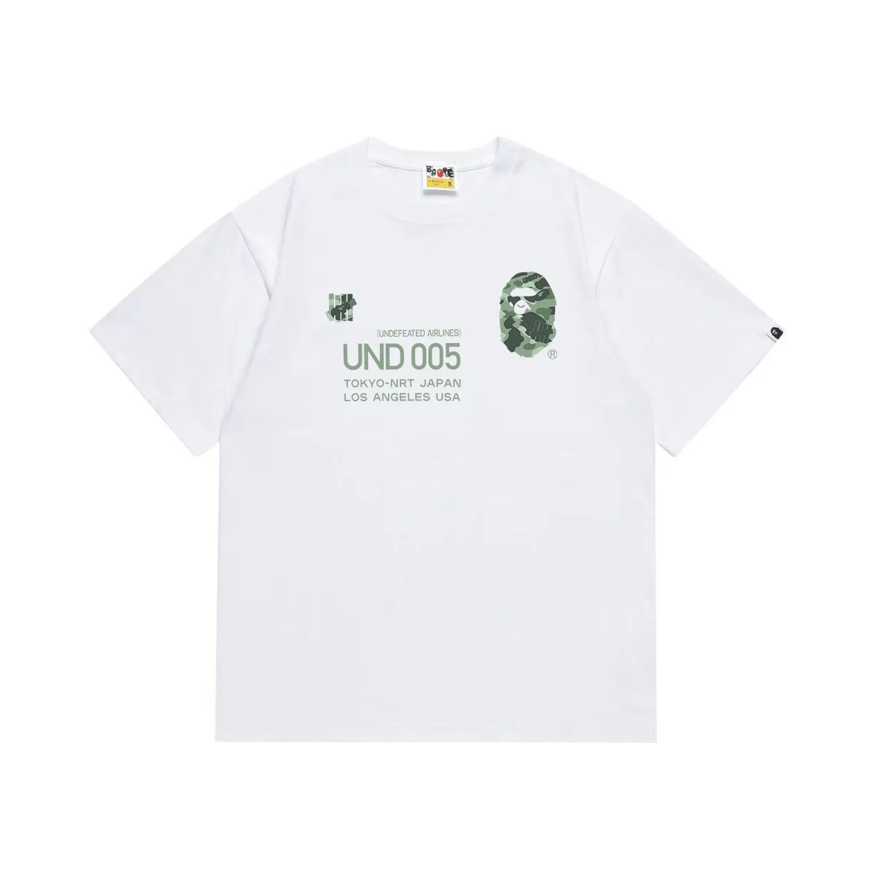 SC1028#p110💰 (top version) BAPE uses 260 grams of high-quality high-weave pure cotton fabric, double yarn combed, soft and non-pilling texture, imported environmentally friendly printing glue, bright and three-dimensional pattern, quality 💥Same style for men and women, the upper body is fashionable Color: black white Size: S M L XL XXL
