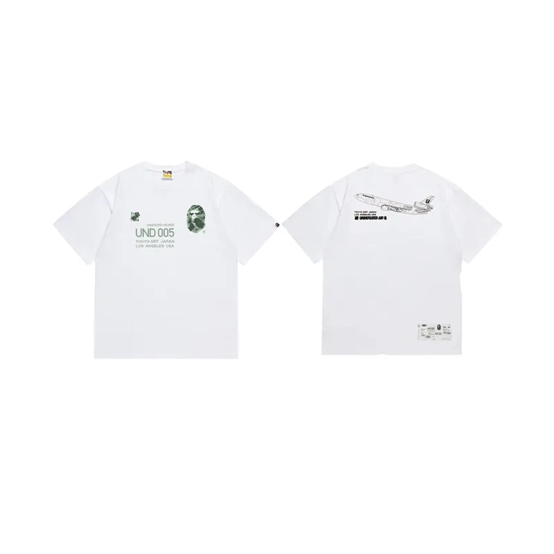 SC1028#p110💰 (top version) BAPE uses 260 grams of high-quality high-weave pure cotton fabric, double yarn combed, soft and non-pilling texture, imported environmentally friendly printing glue, bright and three-dimensional pattern, quality 💥Same style for men and women, the upper body is fashionable Color: black white Size: S M L XL XXL