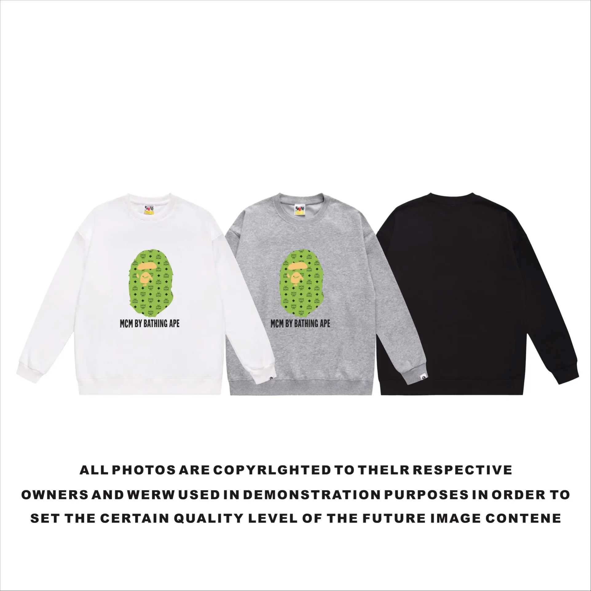 P150 model number SC533# terry 75 plus velvet 80 (top version) BAPE Size: S M L XL XXL