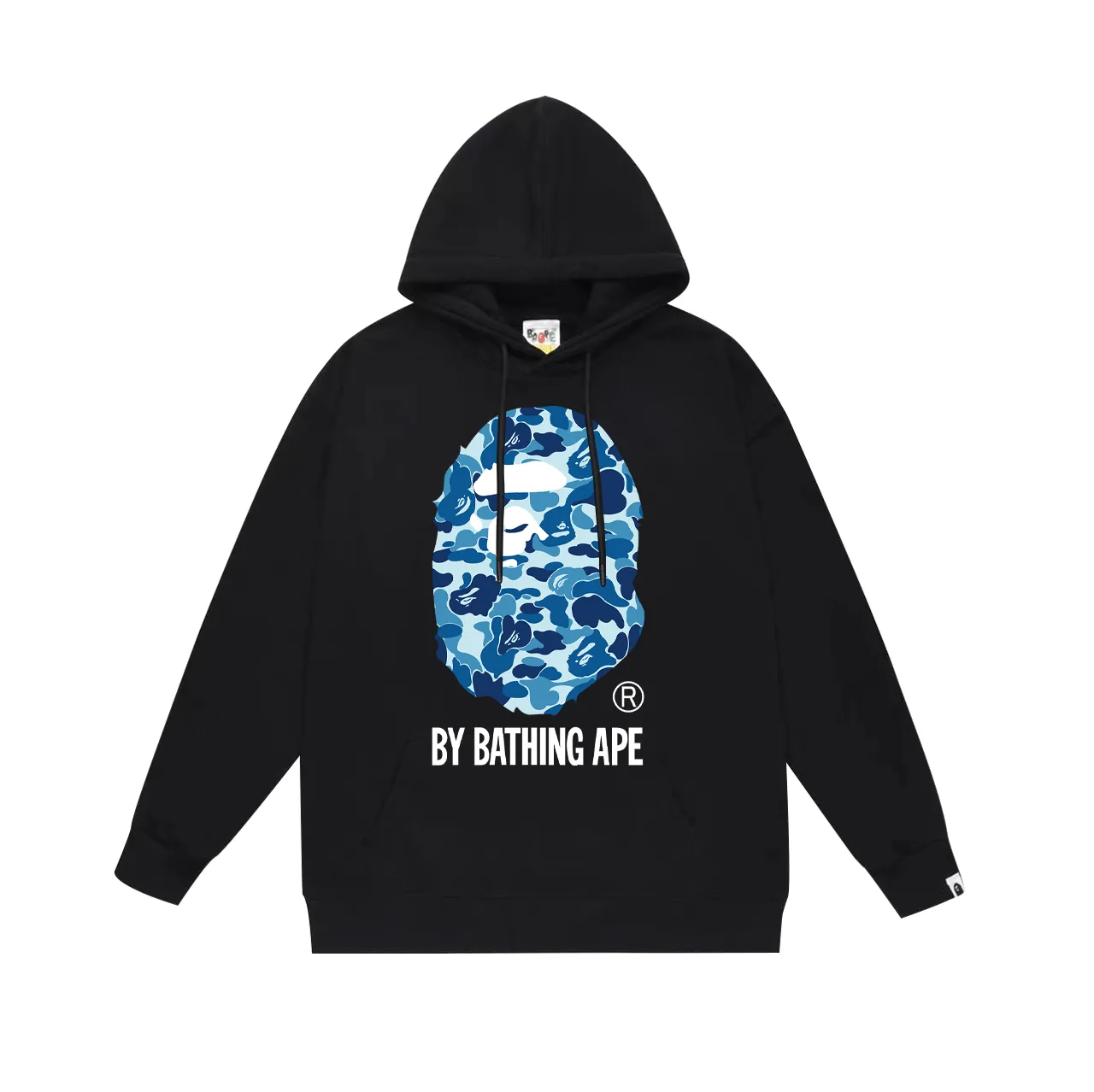Model number SC751# Terry p160 plus velvet 180💰 (top version) BAPE classic camouflage ape head letter pattern hooded sweatshirt. Made of 380g large terry (drop shoulder large version) fabric. The texture is soft and does not pill. Imported environmentally friendly printing glue. The pattern is bright and three-dimensional. Quality💥Male and female. The upper body is trendy. Colors: black and red, white and red, gray and red, black and green, white and green, gray and green, black and blue, white and blue. Gray blue Size: S M L XL XXL