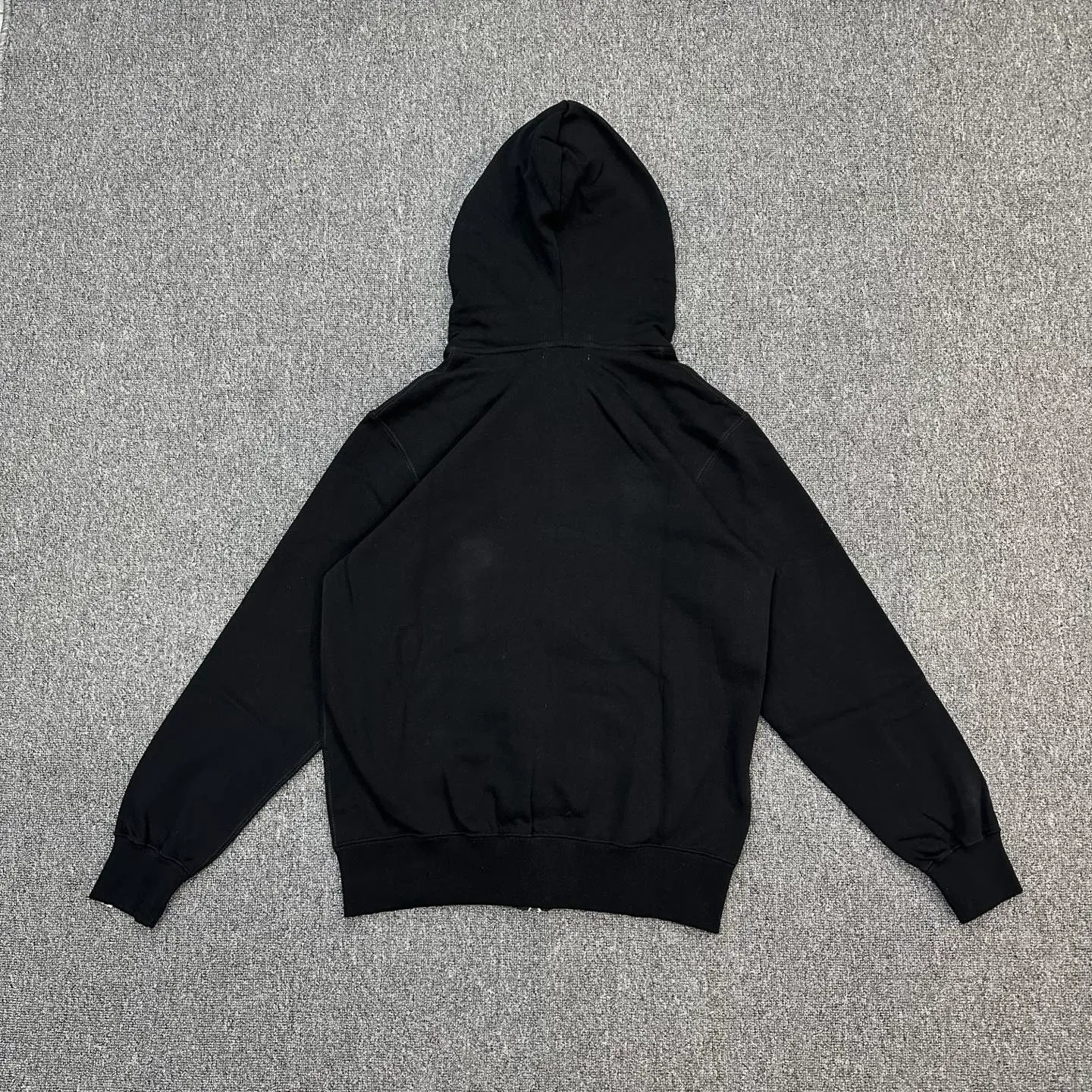 💰380 XX212 BAPE A BATHING APE FW24 Ape Man Classic Embroidered Ape Man Badge ZP Open Version 1:1 Customized Fabric Couple Style: S—XXL [Black Gray]