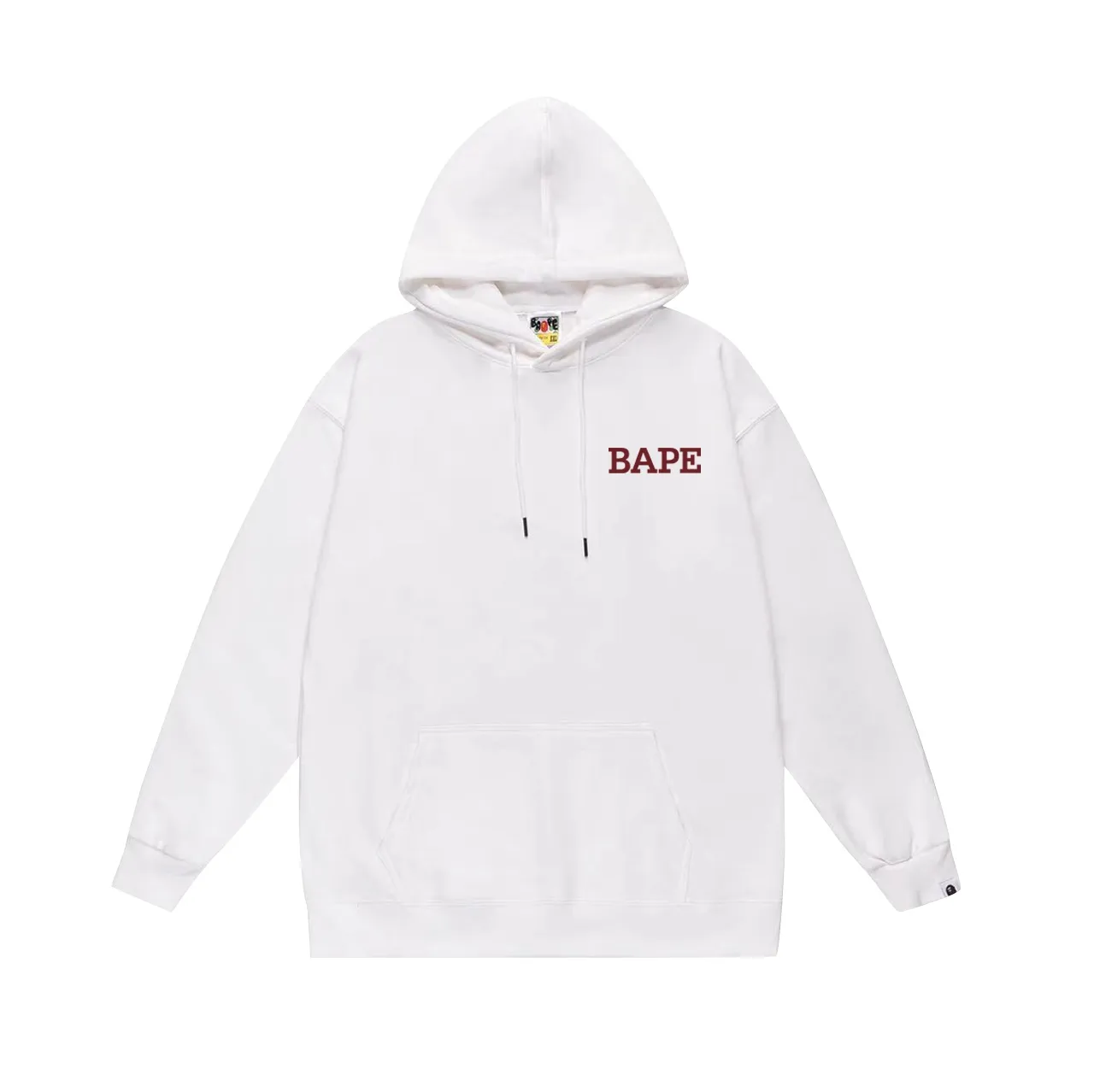 Model No. SC676# terry p160 plus velvet p180💰 (top version) BAPE ape head contrast letter printed round neck sweatshirt. Made of 380g large terry 430g silver fox velvet (drop shoulder large version) fabric. The texture is soft and non-pilling. Imported environmentally friendly printing glue. The pattern is bright and three-dimensional. Quality💥Same style for men and women. The upper body is trendy. Color: black white gray Size: S M L XL XXL