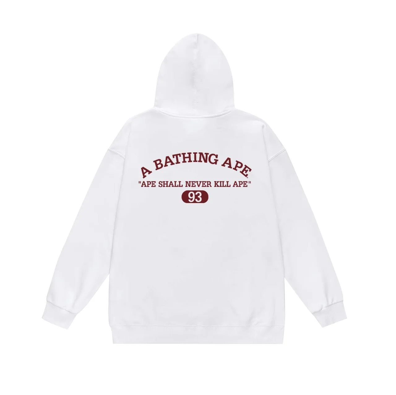 Model No. SC676# terry p160 plus velvet p180💰 (top version) BAPE ape head contrast letter printed round neck sweatshirt. Made of 380g large terry 430g silver fox velvet (drop shoulder large version) fabric. The texture is soft and non-pilling. Imported environmentally friendly printing glue. The pattern is bright and three-dimensional. Quality💥Same style for men and women. The upper body is trendy. Color: black white gray Size: S M L XL XXL
