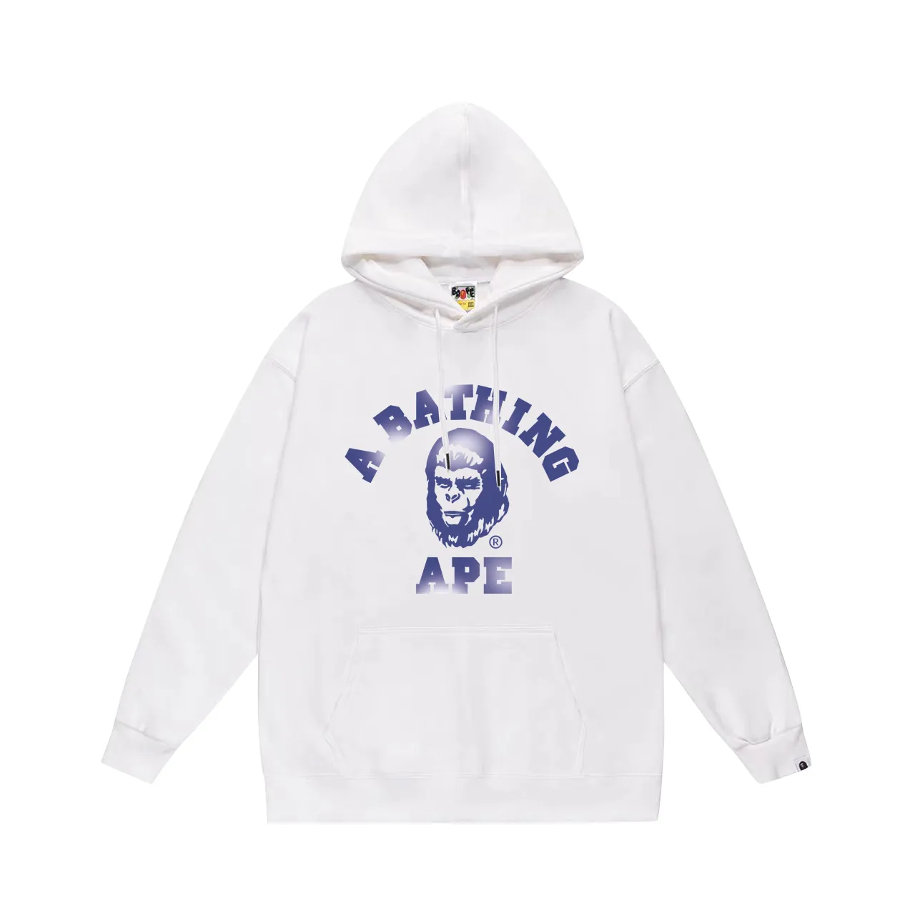 P160 model number SC787# terry 80 plus velvet 90 (top version) BAPE COLLEGE GRAPHIC TEE comic letter hooded sweatshirt. Made of 380g large terry (drop shoulder large version) fabric. The texture is soft and non-pilling. Imported environmentally friendly printing glue. The pattern is bright and three-dimensional. Quality💥Same style for men and women. The upper body is trendy. Color: black white gray Size: S M L XL XXL
