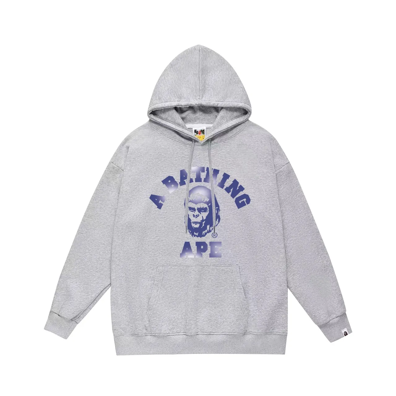 P160 model number SC787# terry 80 plus velvet 90 (top version) BAPE COLLEGE GRAPHIC TEE comic letter hooded sweatshirt. Made of 380g large terry (drop shoulder large version) fabric. The texture is soft and non-pilling. Imported environmentally friendly printing glue. The pattern is bright and three-dimensional. Quality💥Same style for men and women. The upper body is trendy. Color: black white gray Size: S M L XL XXL